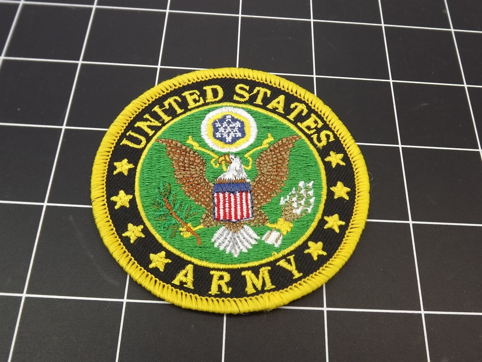 "UNITED STATES ARMY" PATCH BRAND NEW IRON-ON