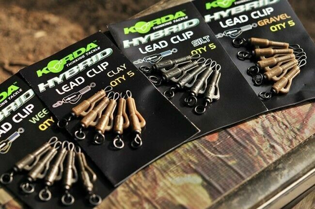 Korda Hybrid Lead Clip All Colours Carp Fishing