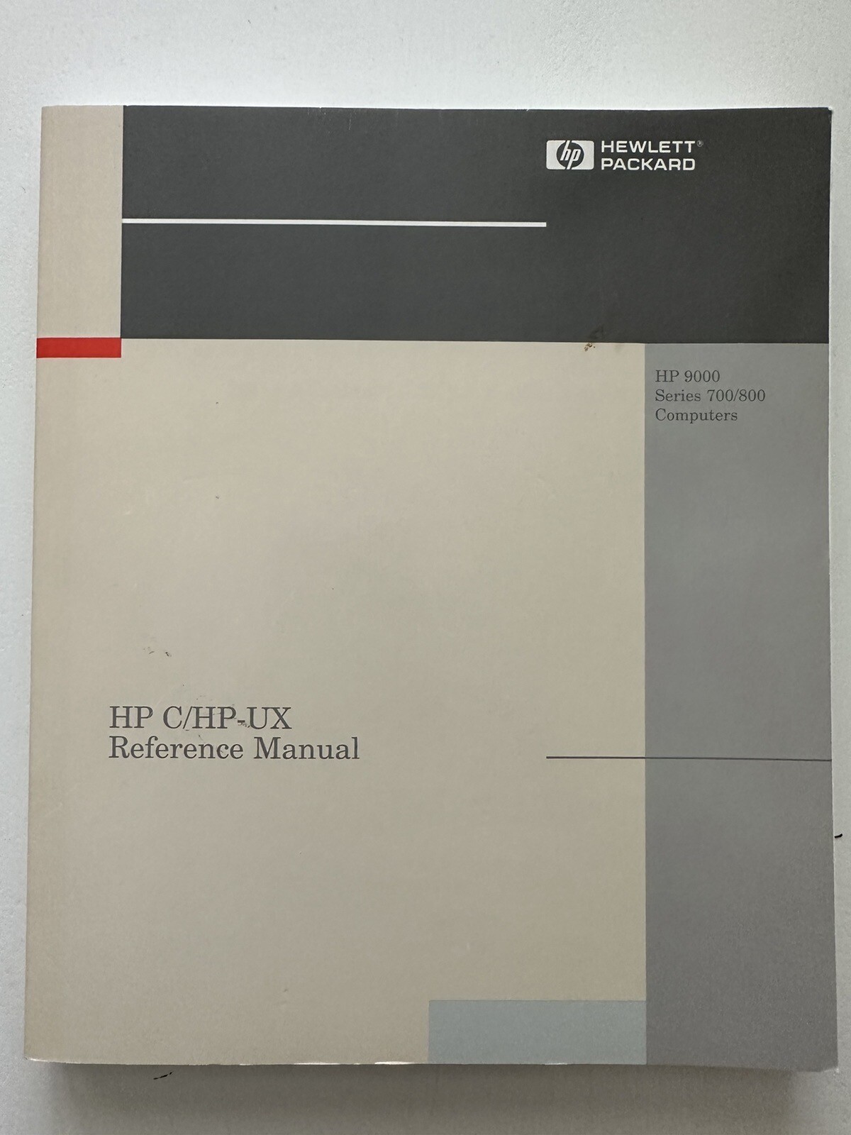 HP Fortran 90  Programmer's Reference Series 700/800 Computers B3908-90001