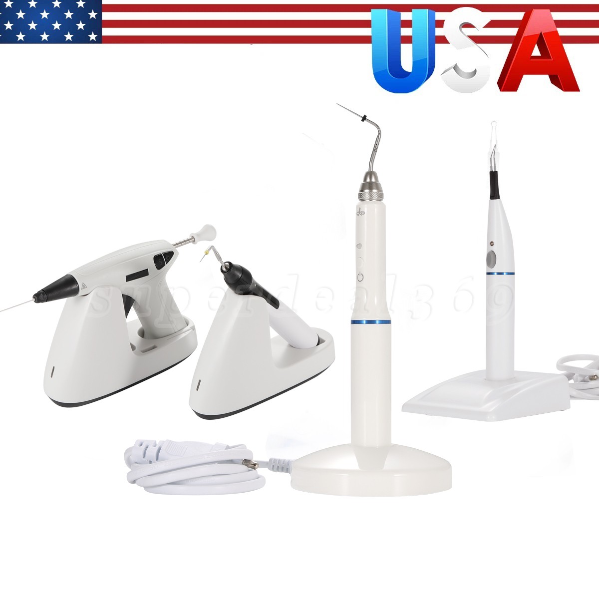 Dental Obturation System Endo Heated Pen Gun / Tooth Gum Cutter Gutta Percha ds
