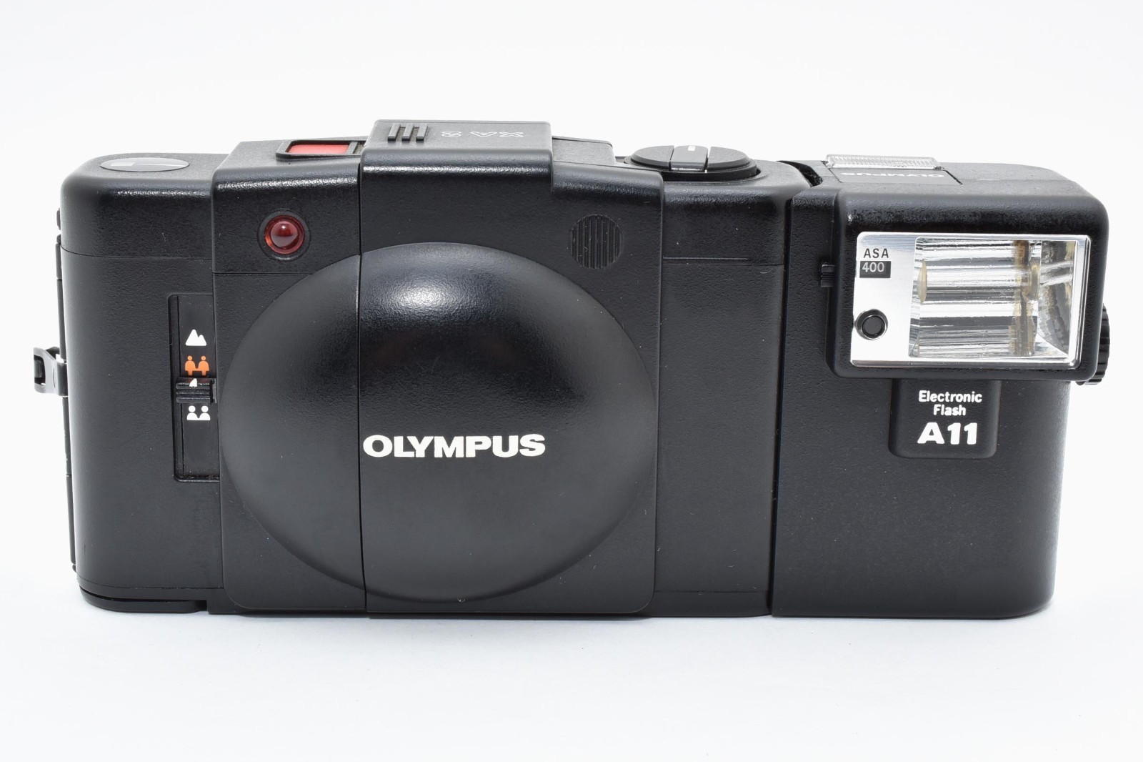 [NEAR MINT] Olympus XA2 Point & Shoot 35mm A11 Flash Film Camera From JAPAN
