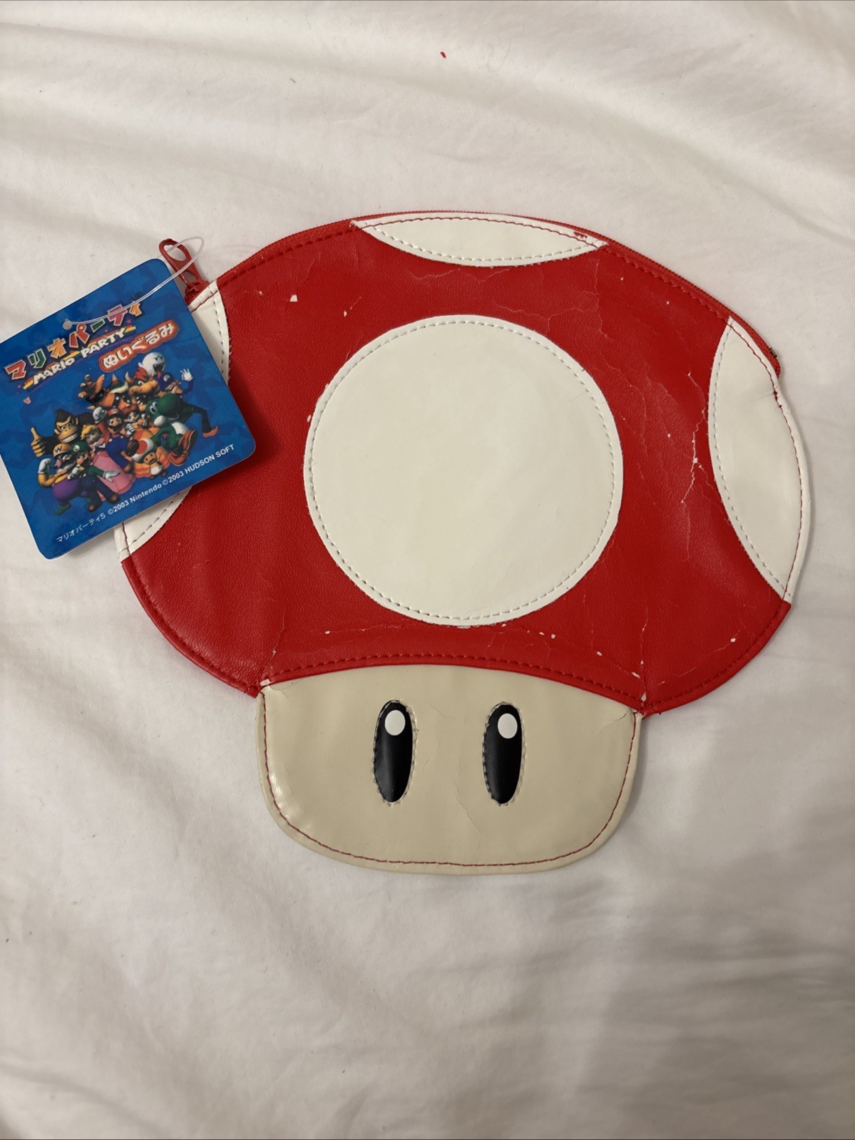 Nintendo Toad Mushroom Pouch Mini Storage Case See Description