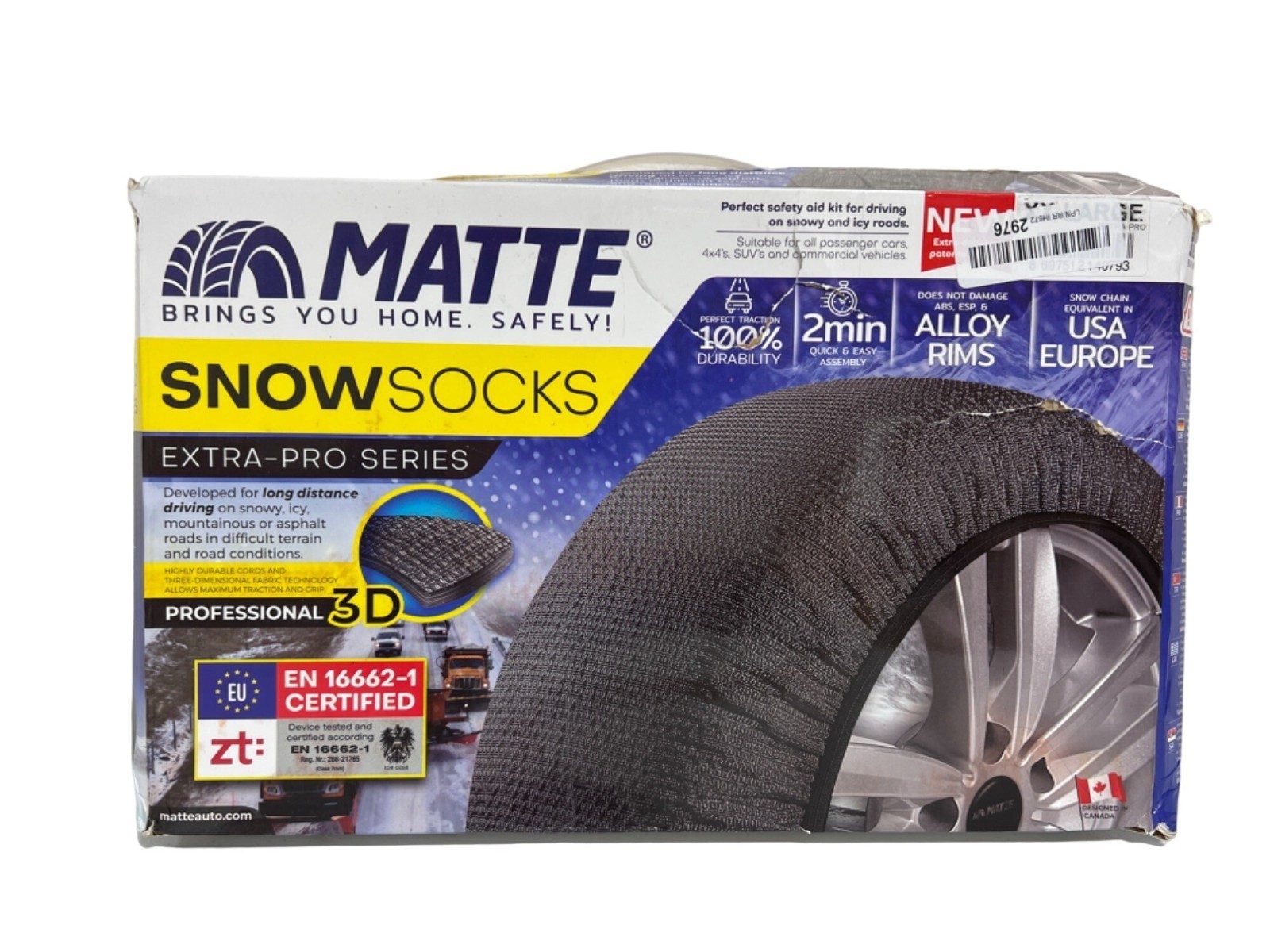 Matte Snow Socks Extra Pro Series Open Box