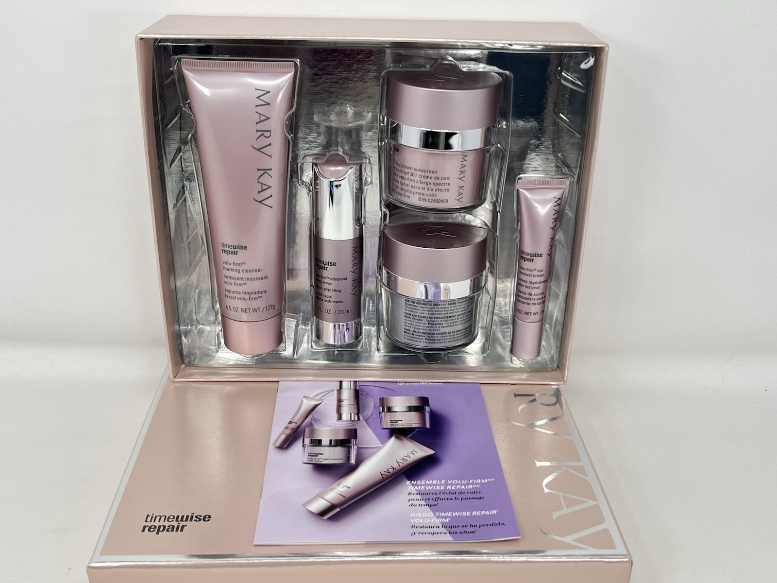 Mary Kay TimeWise Repair Volu-Firm Skin Care Set 5 Pieces Full Size exp 10/2025