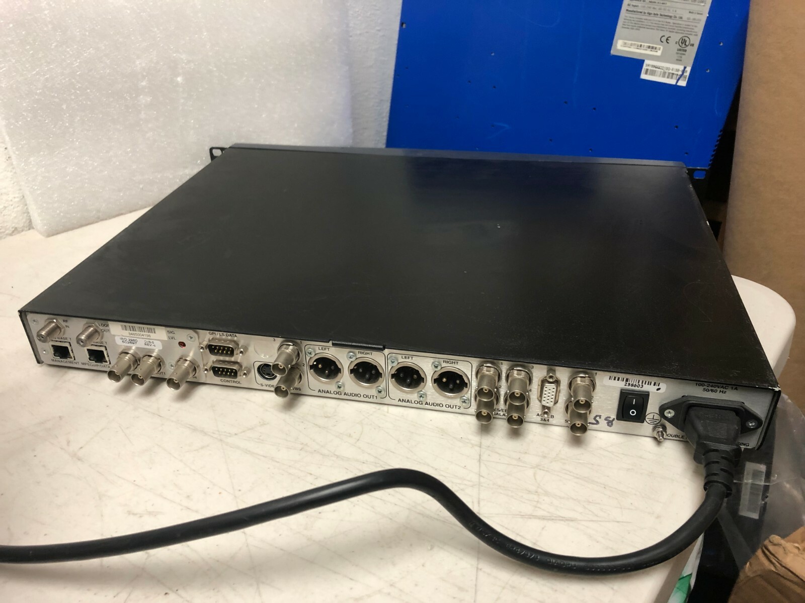 HARMONIC IRD-2900 Scopus Professional Receiver Decoder DVB ird-2980 2 rf input