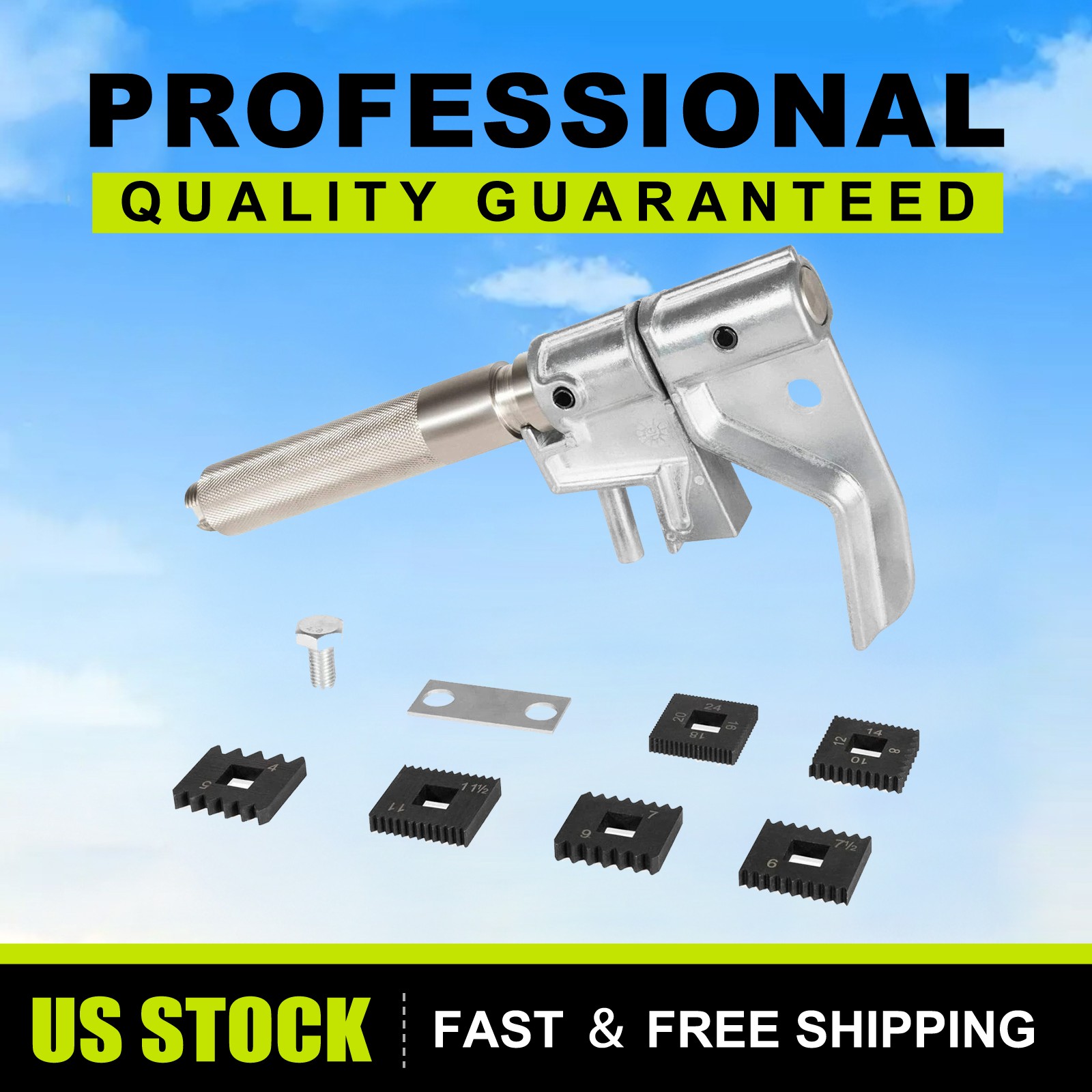 7402 Universal Outside Thread Chaser Thread Repair Tool & For 216884 Die Sets US