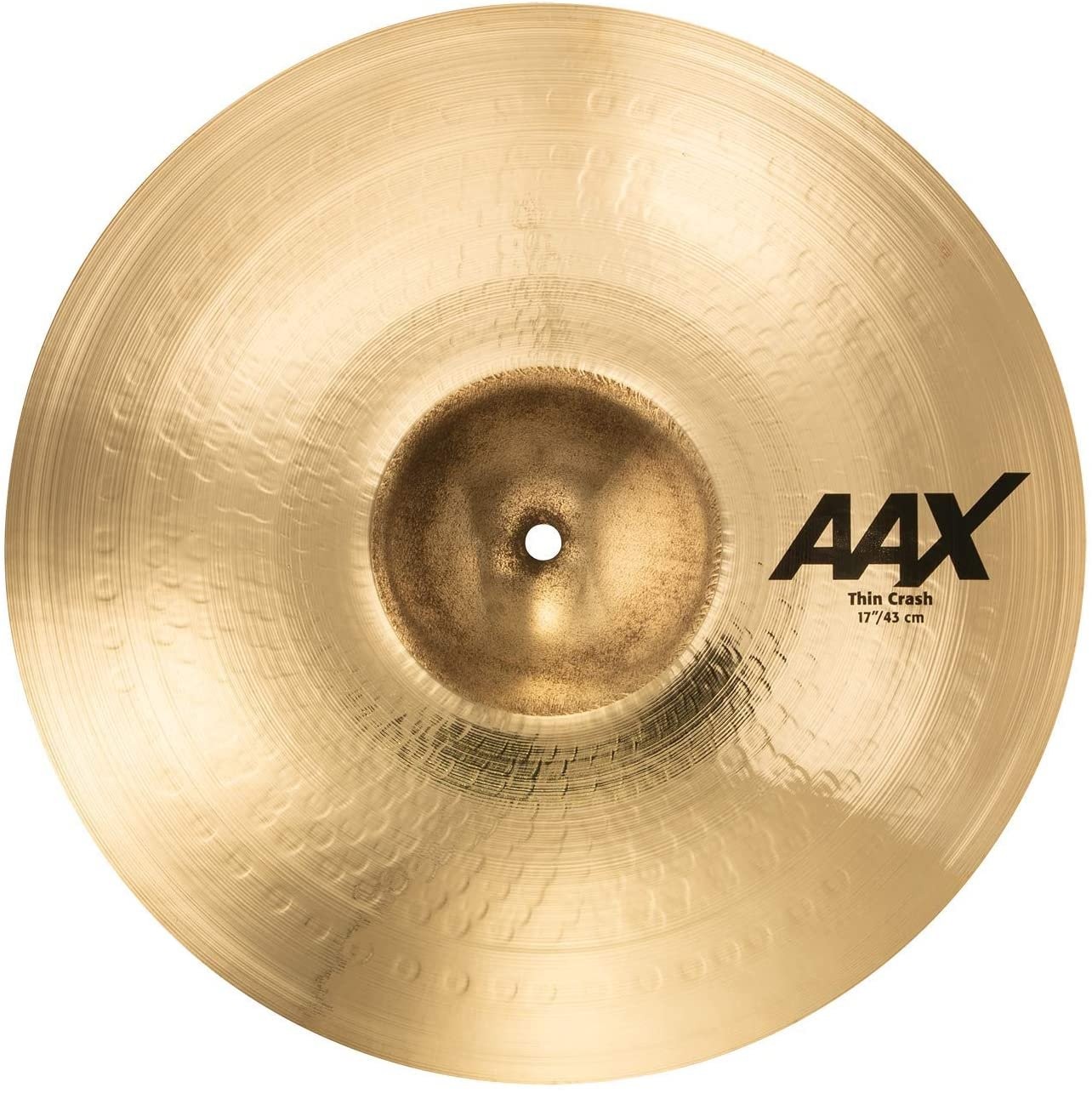 Sabian HHX Crash Cymbal, AAX Thin Brilliant Finish, 17" (21706XCB)