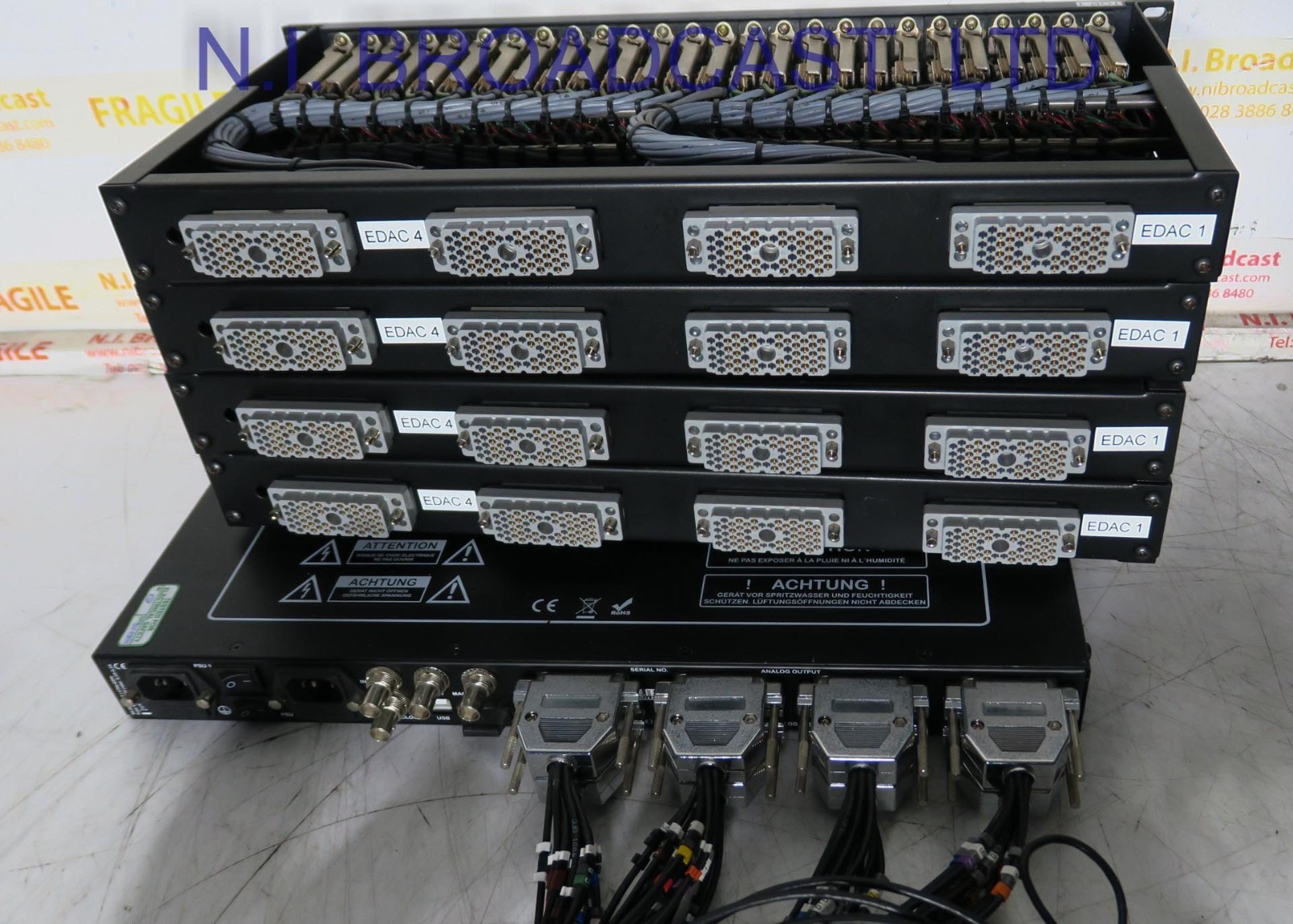 Dotec  Andiamo  32channel madi AD / DA converter with jackfields +cables