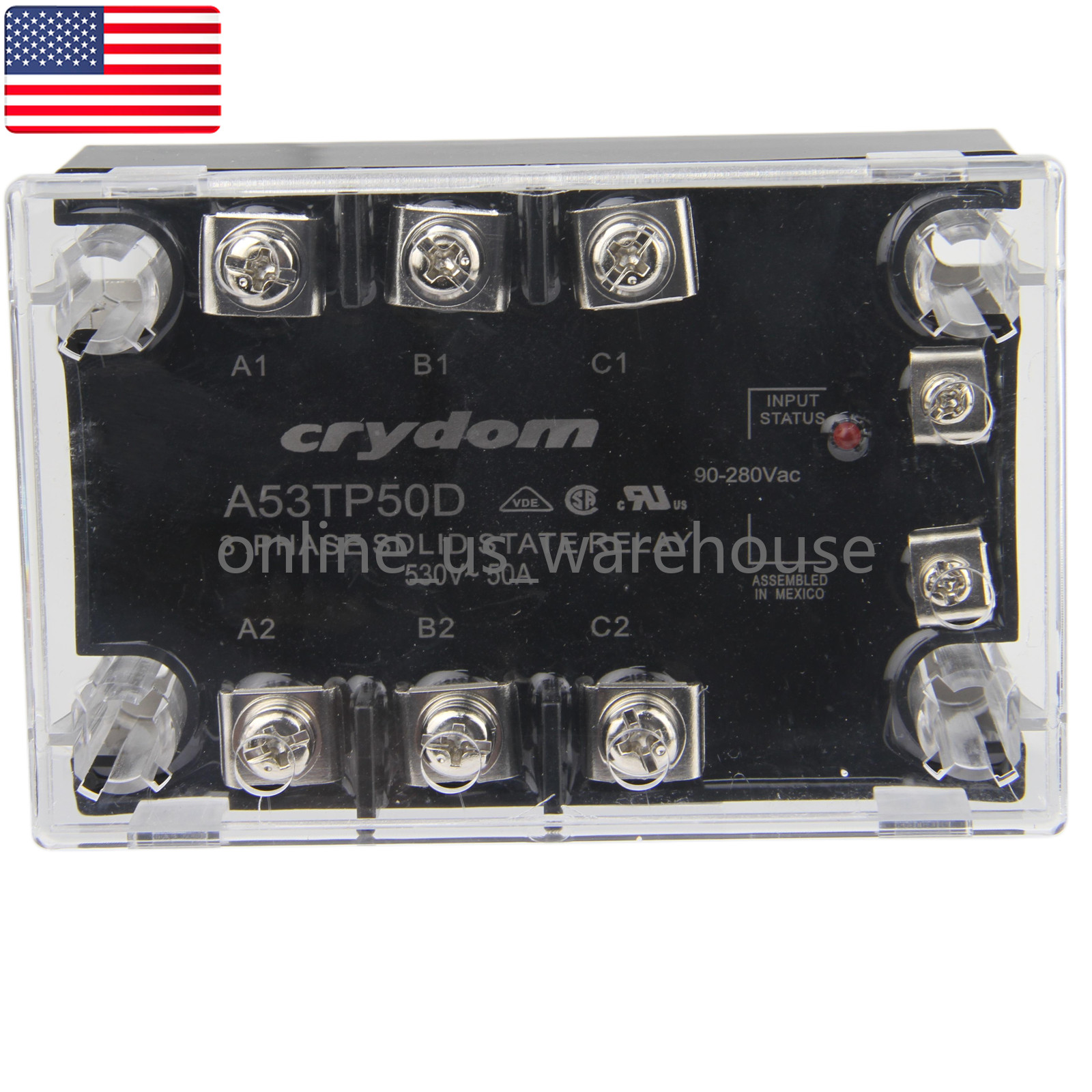 1PCS NEW CRYDOM A53TP50D Solid State Relay - US Stock