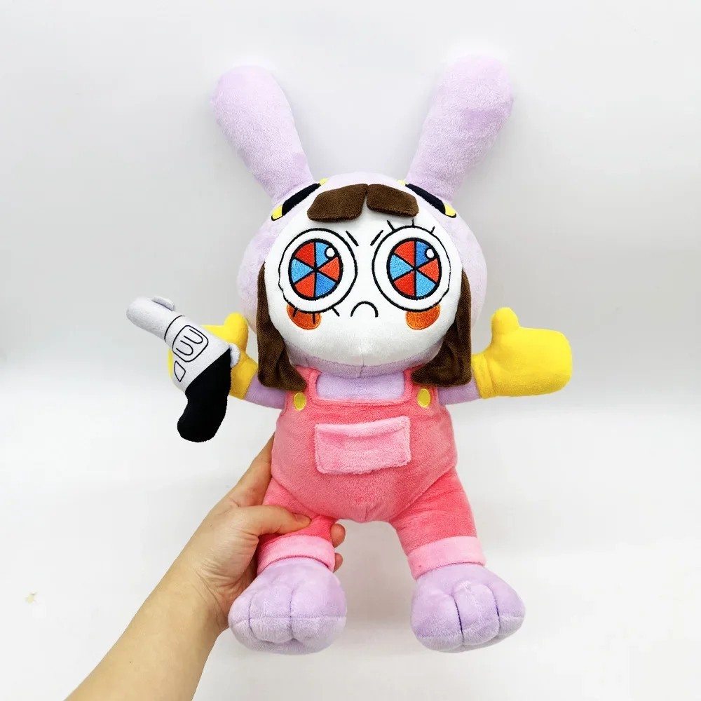 Jax Suit Pomni Plush Toy Cute Soft Stuffed Rabbit Doll Plushies Collectibles