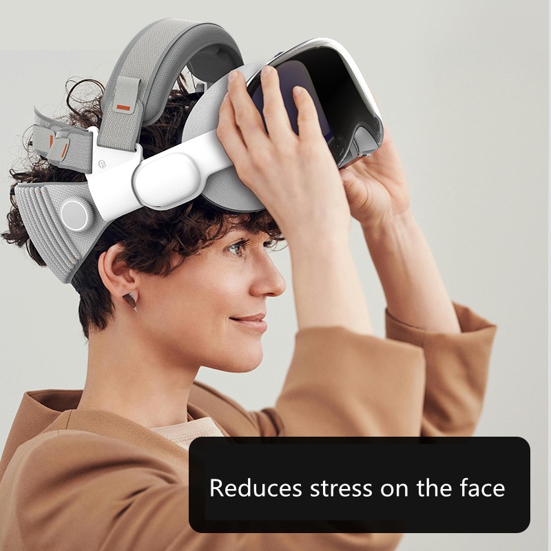 For Vision Pro Headbands Adjustable Force Distribution Decompression Headband