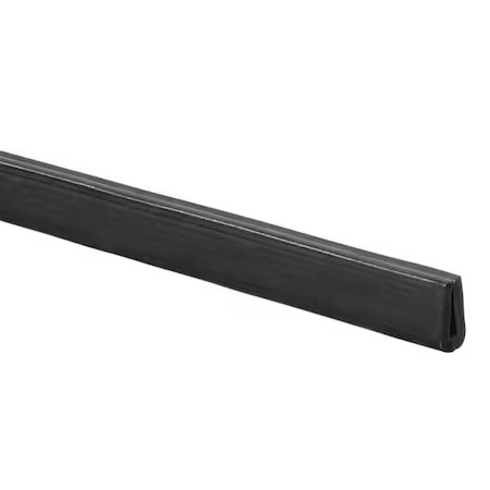 Zoro Select Ztrim-333 Rubber Edging, Neoprene, 10 Ft Length, Non-Adhesive,
