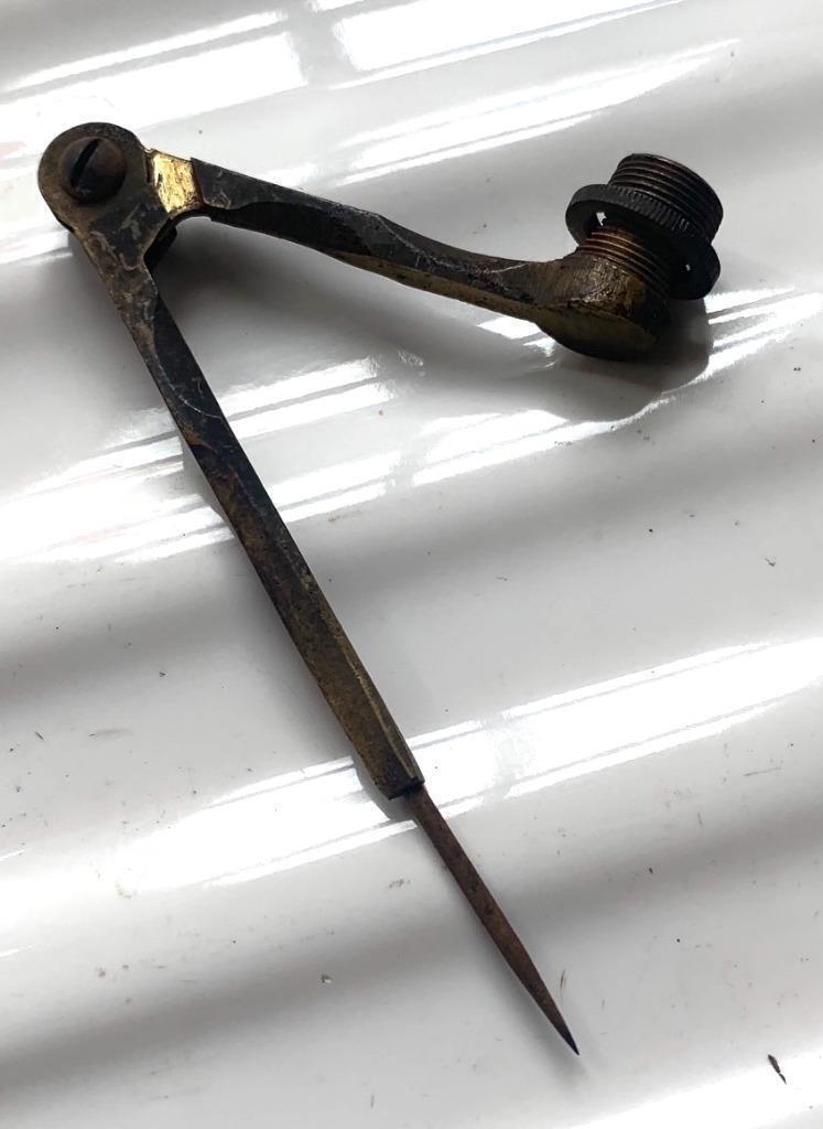 Antique brass drawing compass