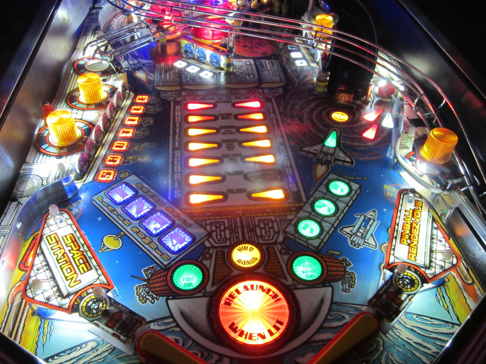 SPACE STATION Pinball LED Lighting Kit custom SUPER BRIGHT KIT