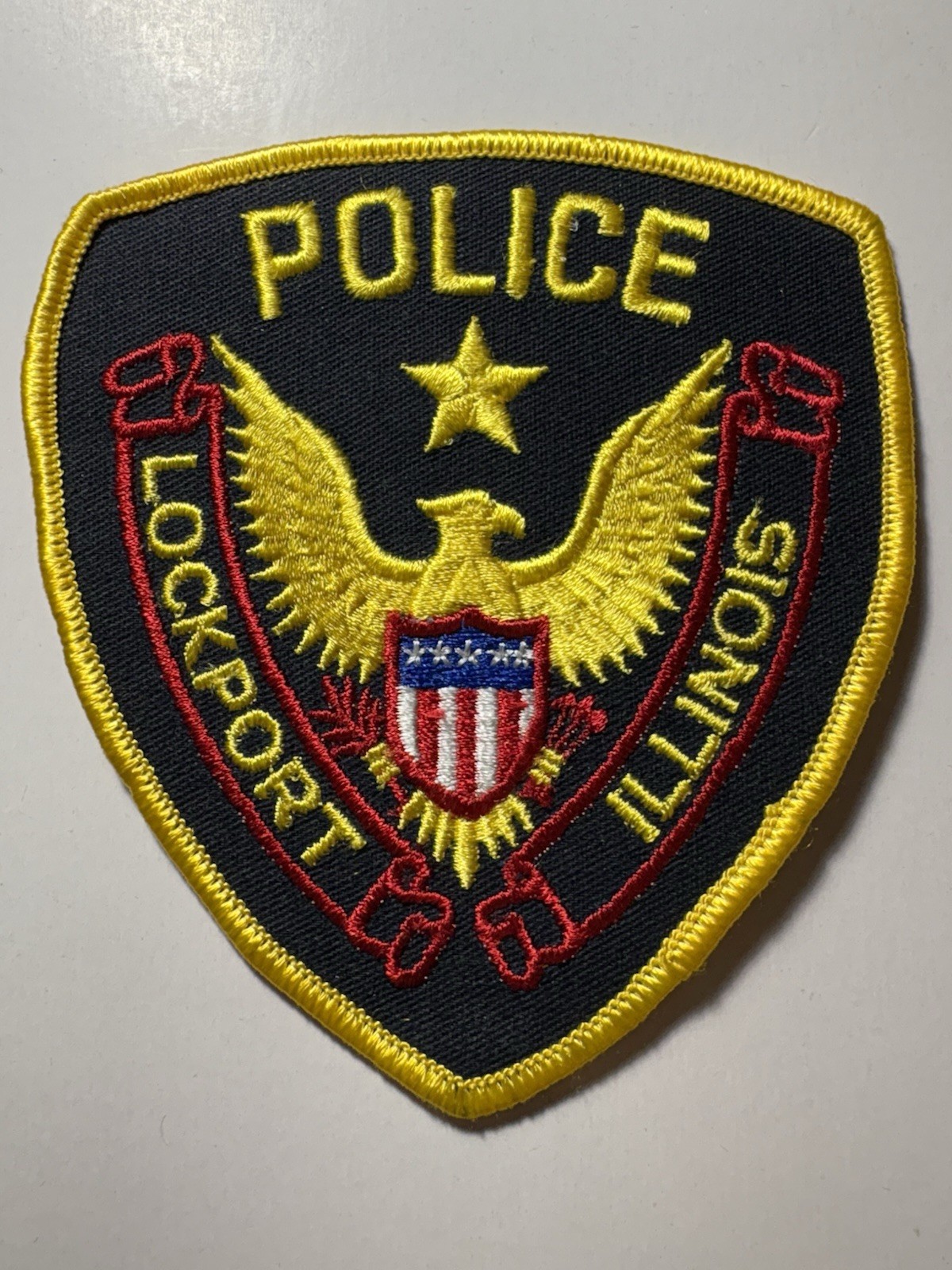 Lockport Illinois Police Patch ~ Obsolete