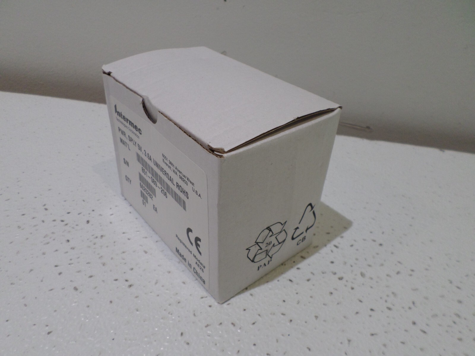 Intermec 5V 3.6A Universal Power Supply 851-089-206 - NIB!