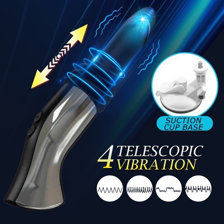 Thrusting Vibrator Realistic Dildo Massager Anal G-Spot Sex Toys for Men Women