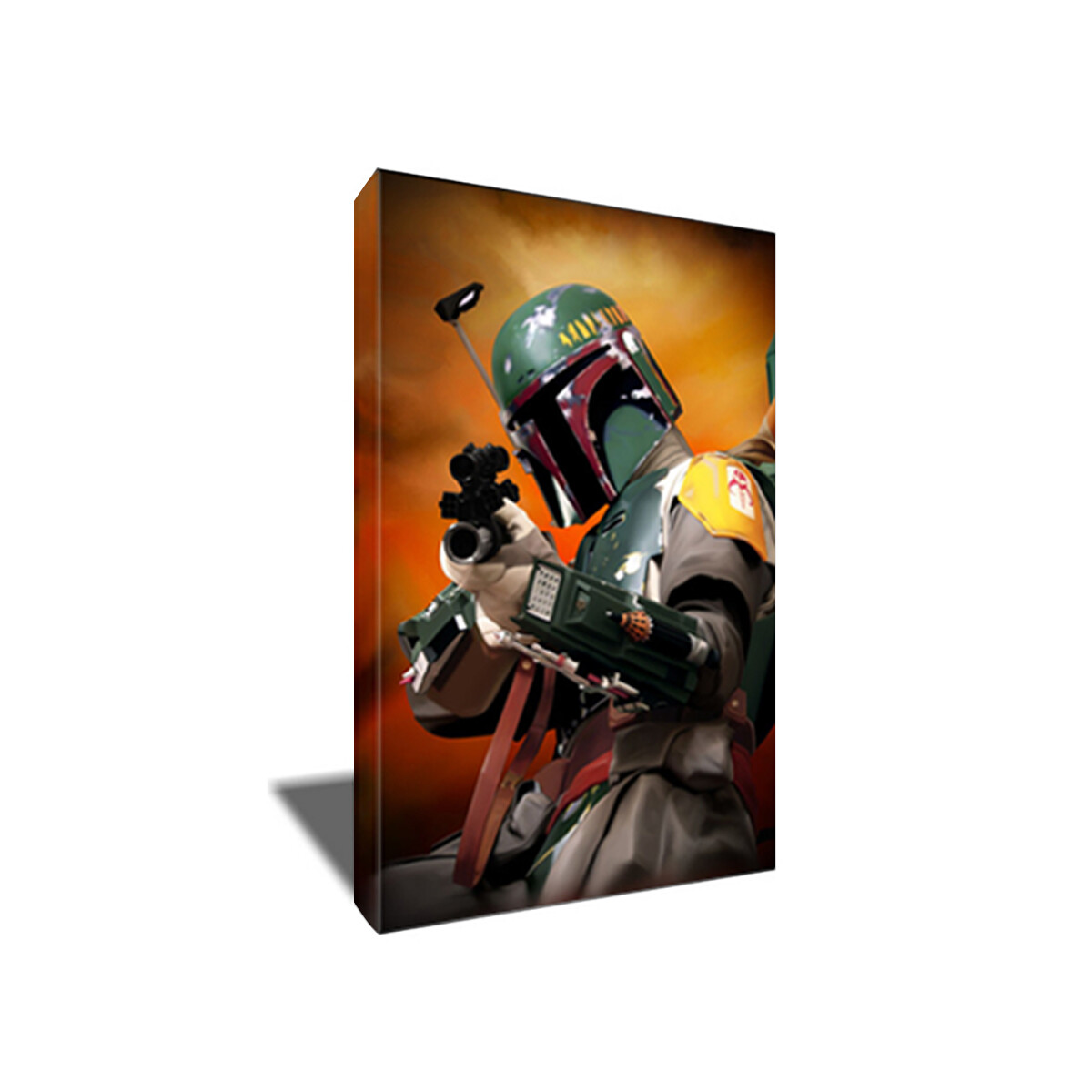 Star Wars BOBA FETT Poster Photo Painting Artwork on CANVAS Wall Art