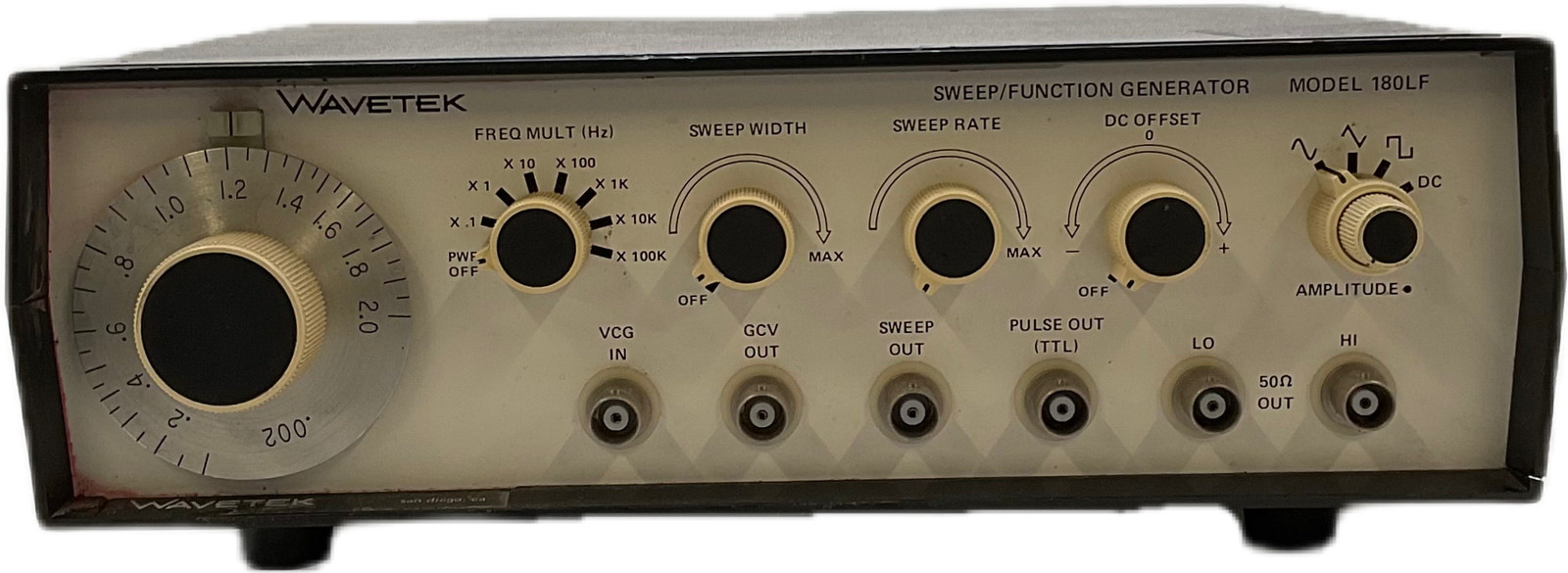 180LF Sweep Function Generator