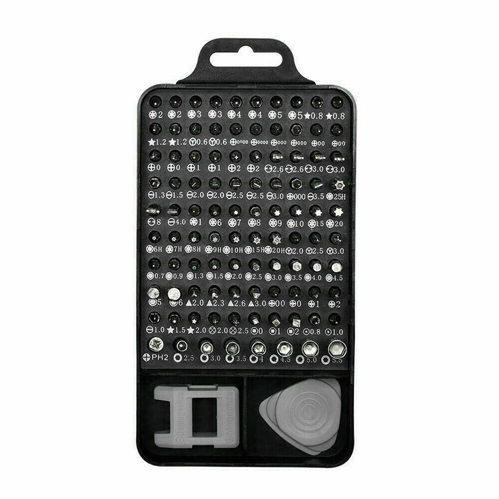 Micro Security Bit Set Tamper Proof Screws Torx Hex Star Triwing Screwdriver Kit