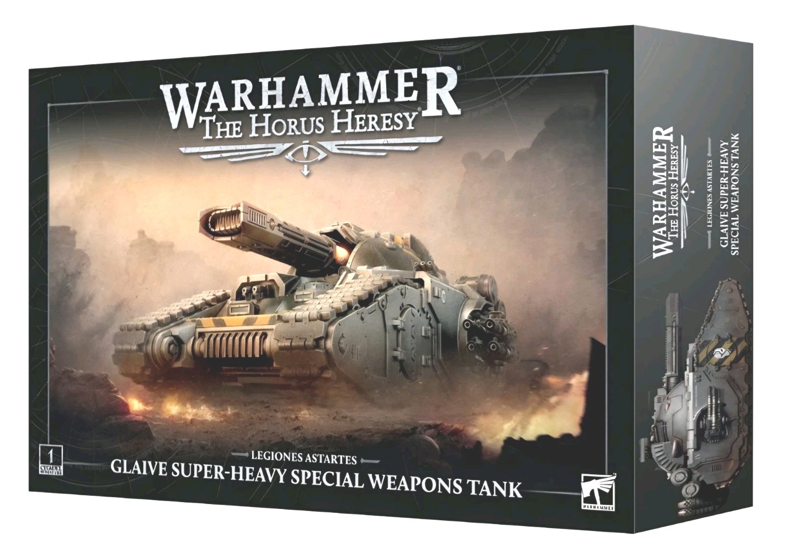 ⚔️WARHAMMER HORUS HERESY- GLAIVE SUPER HEAVY TANK -  NIB - IN STOCK  FAST SHIP⚔️