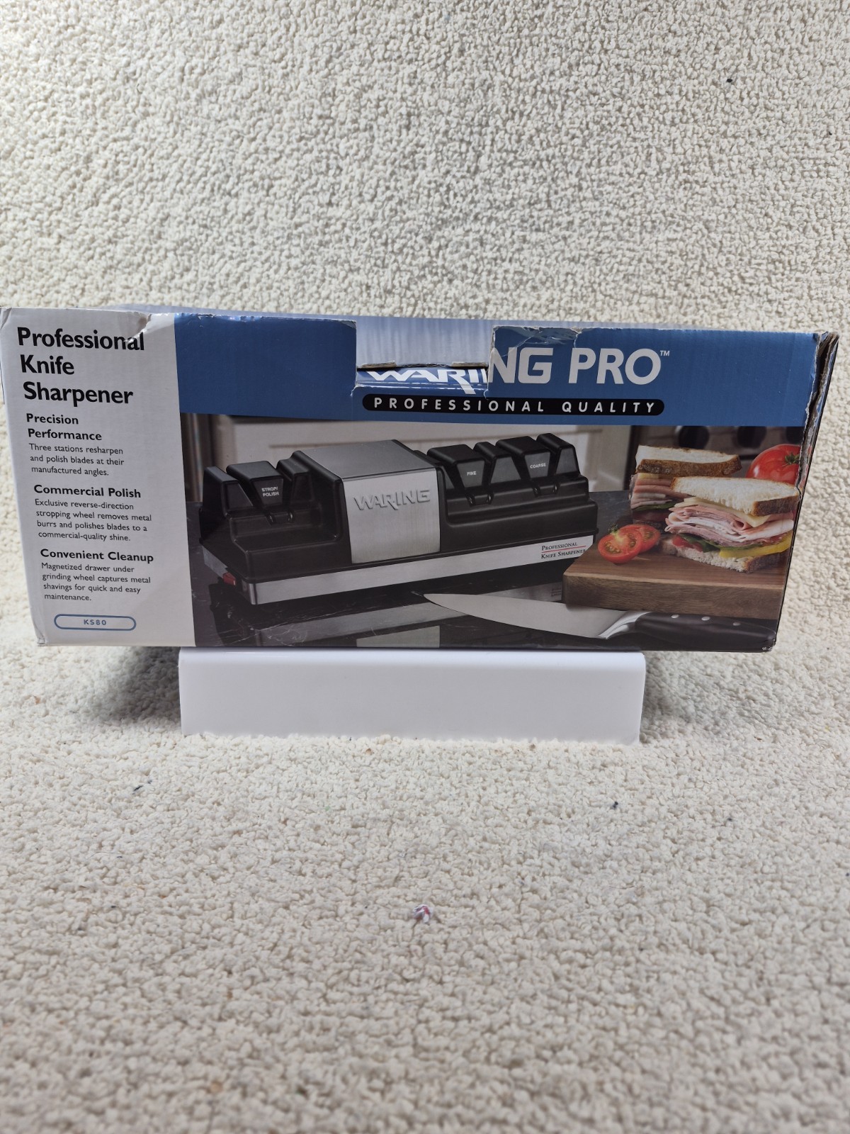 Waring Pro Professional Knife Sharpener KS80 Precision Performance Pro  Quality