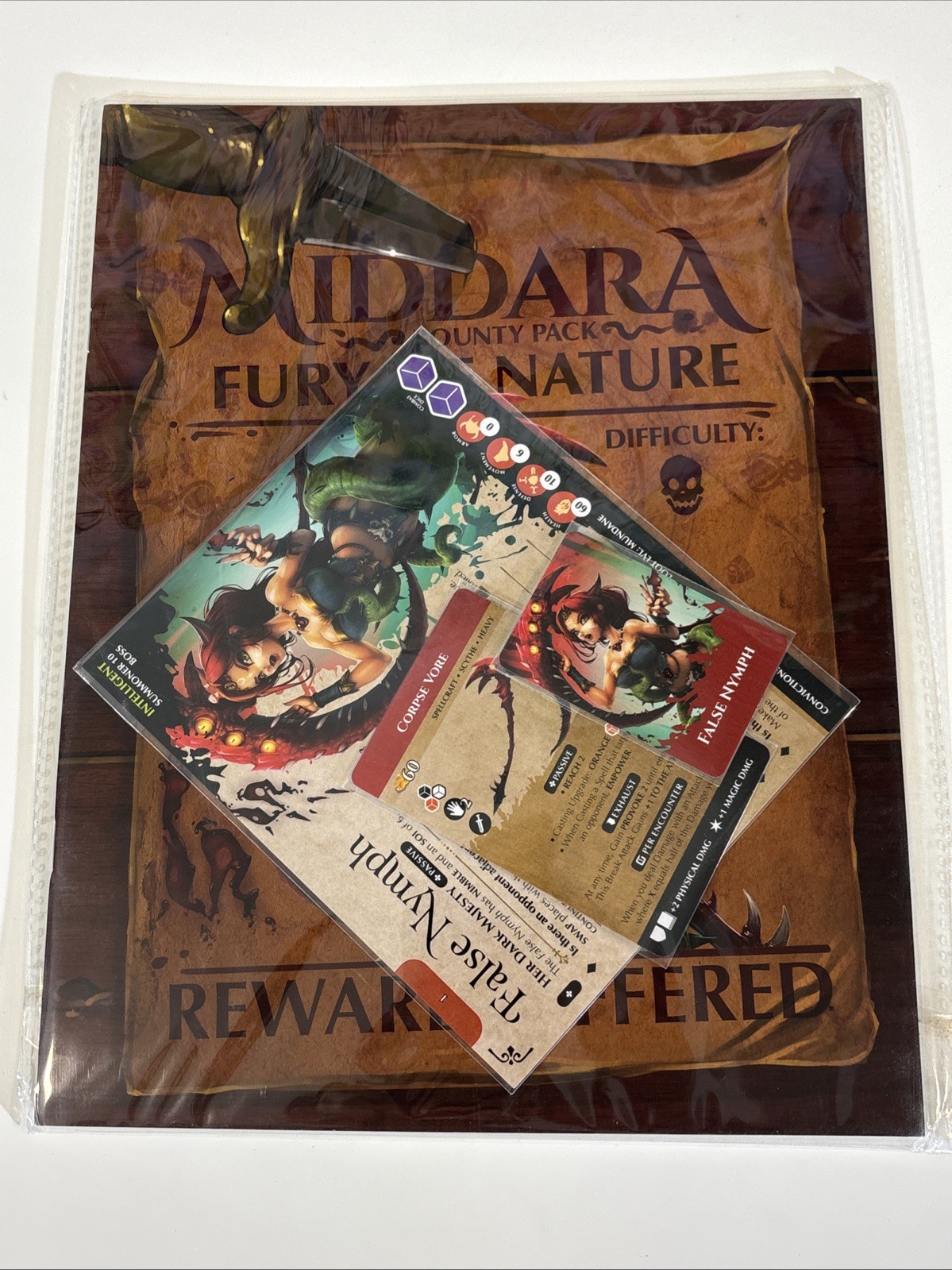 Middara - Fury of Nature Bounty Pack - 100% Complete - Succubus Publishing NEW
