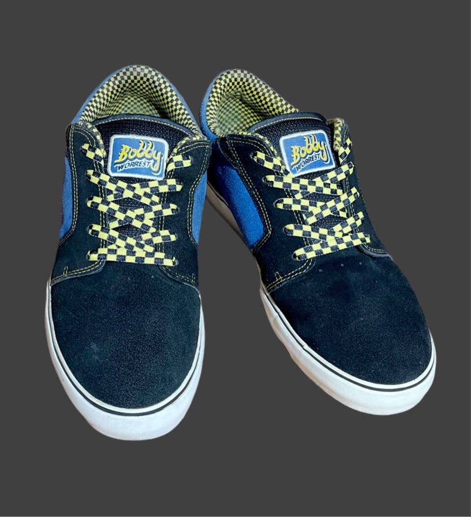 ES Skateboarding Shoes First Blood by Bobby Worrest Size I1 Vintage 2007