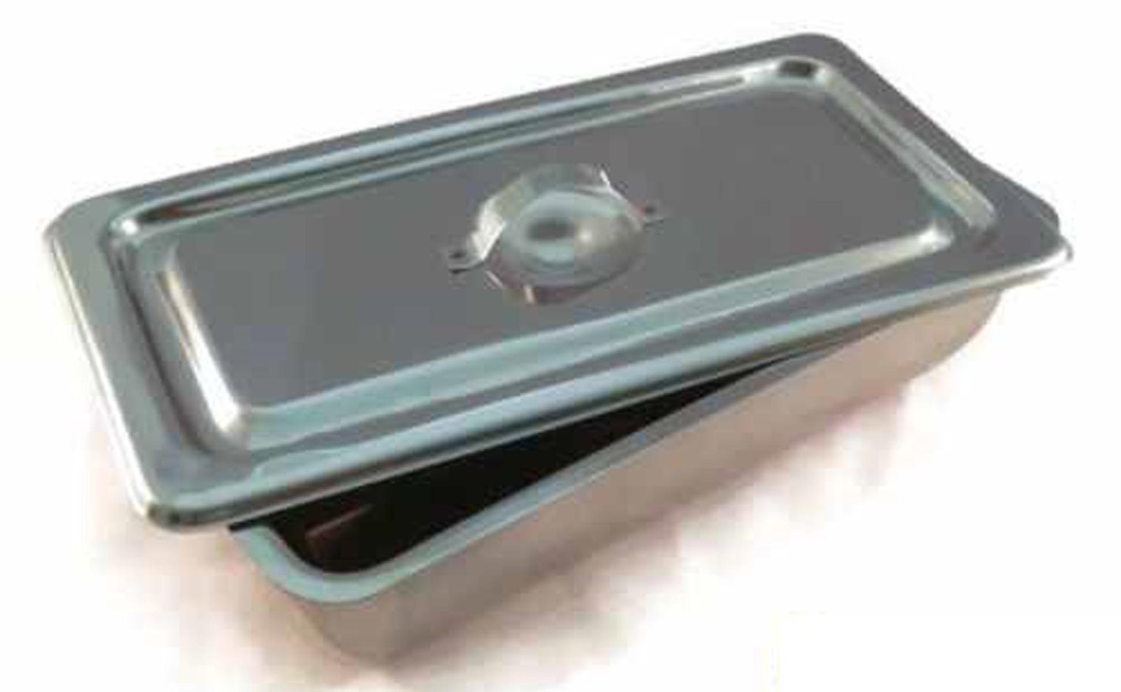 Medium Instrument Tray + Lid Stainless Tattoo/Piercing Surgical Medical 8"x4"x2"