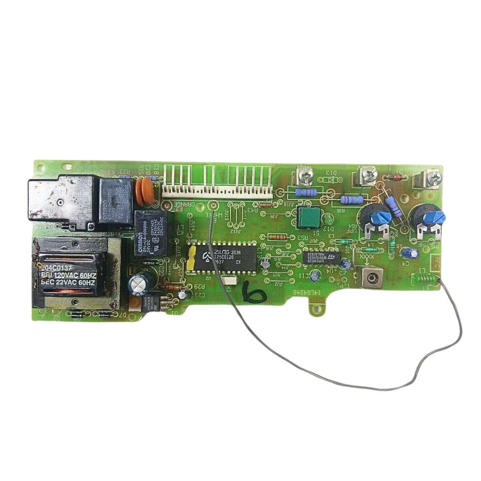 OE Liftmaster Chamberlain Circuit Board Green Learn Button 41A4252-7D BOARD ONLY