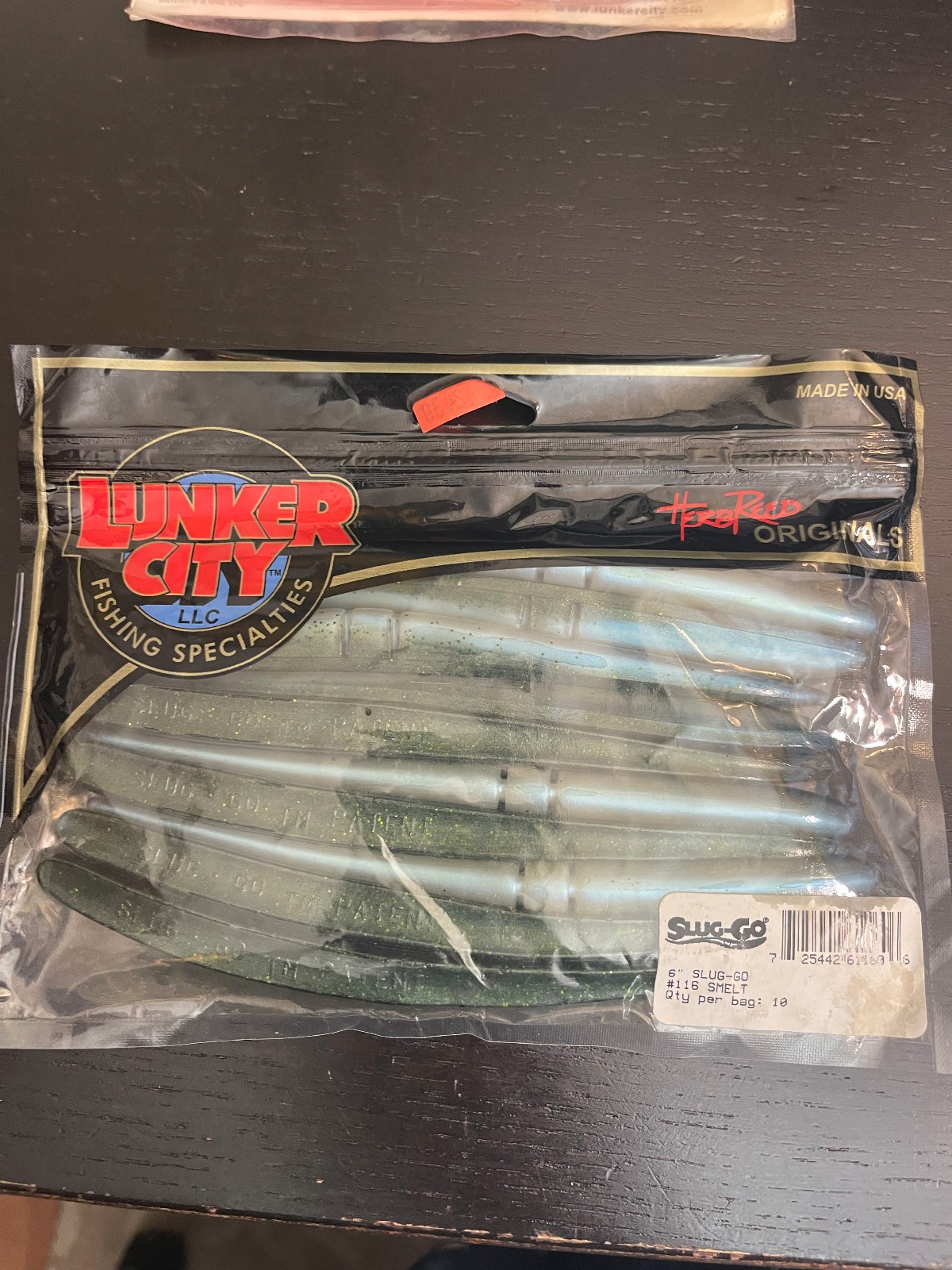Lunker City Fishing Original Slug-Go Bass Lure Stick Bait Many Sizes/Colors