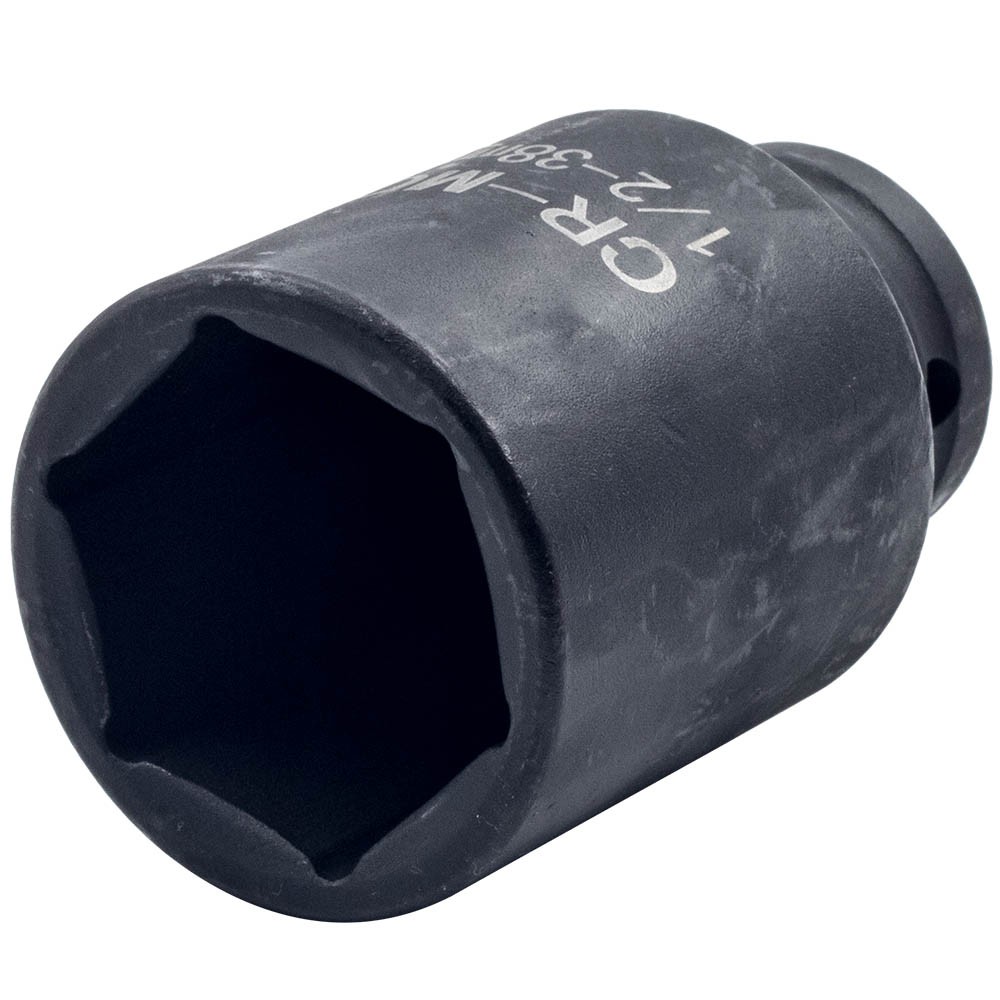 5pc 33mm-34-35-36-38mm 1/2'' Drive 6 Point Deep Spindle Axle Nut Socket Set Tool