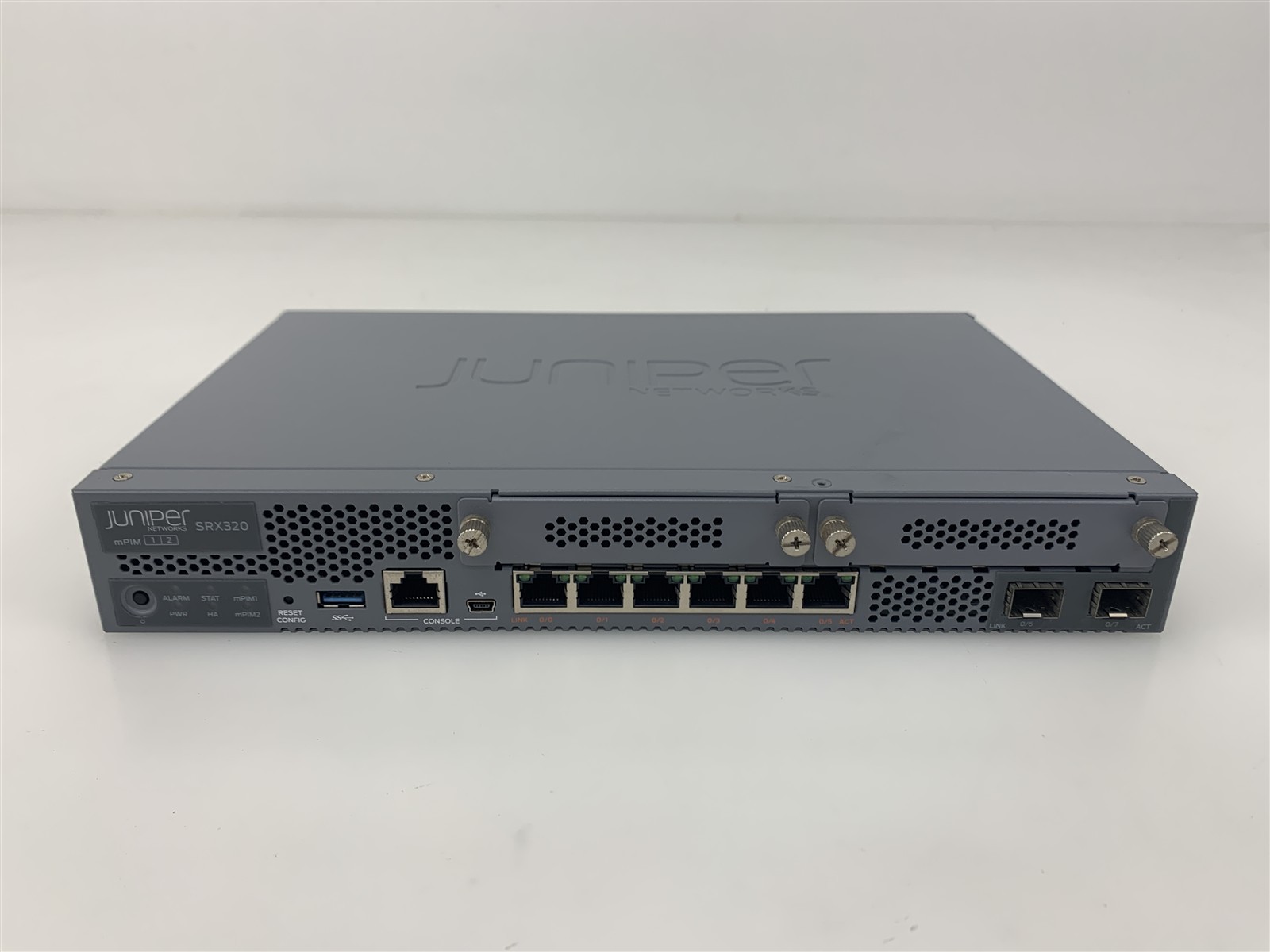 Juniper SRX320 8-Port Security Services Gateway Appliance