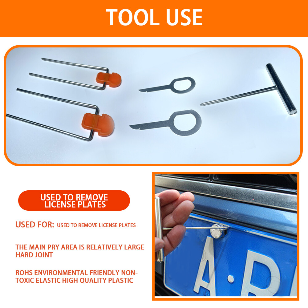 12 PCs Plastic Tools set Fit X3 Pry Panel Car Dashboard Trim Removal Tool