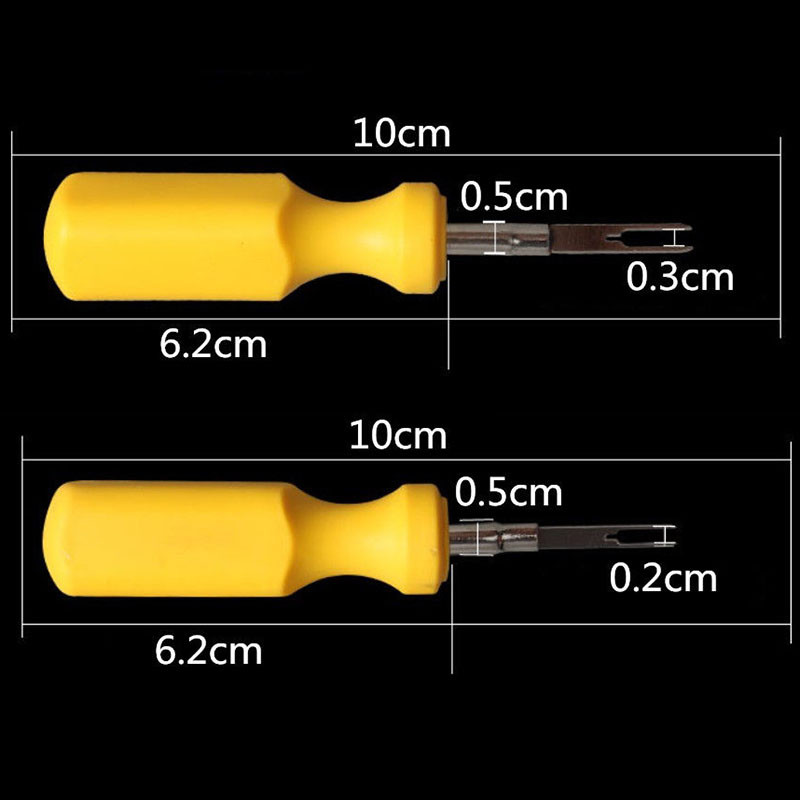 2x Car Terminal Removal Tool Kit Wiring Connector Pin Release Puller For Audi VW