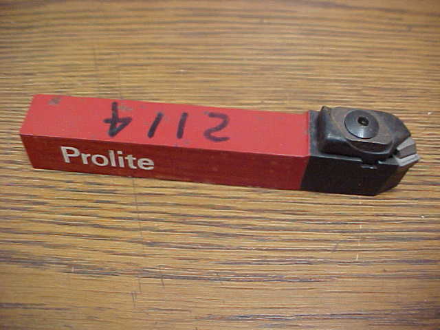 Prolite Indexable Tip Toolholder Type 2114 -Metal Lathe NOS #2
