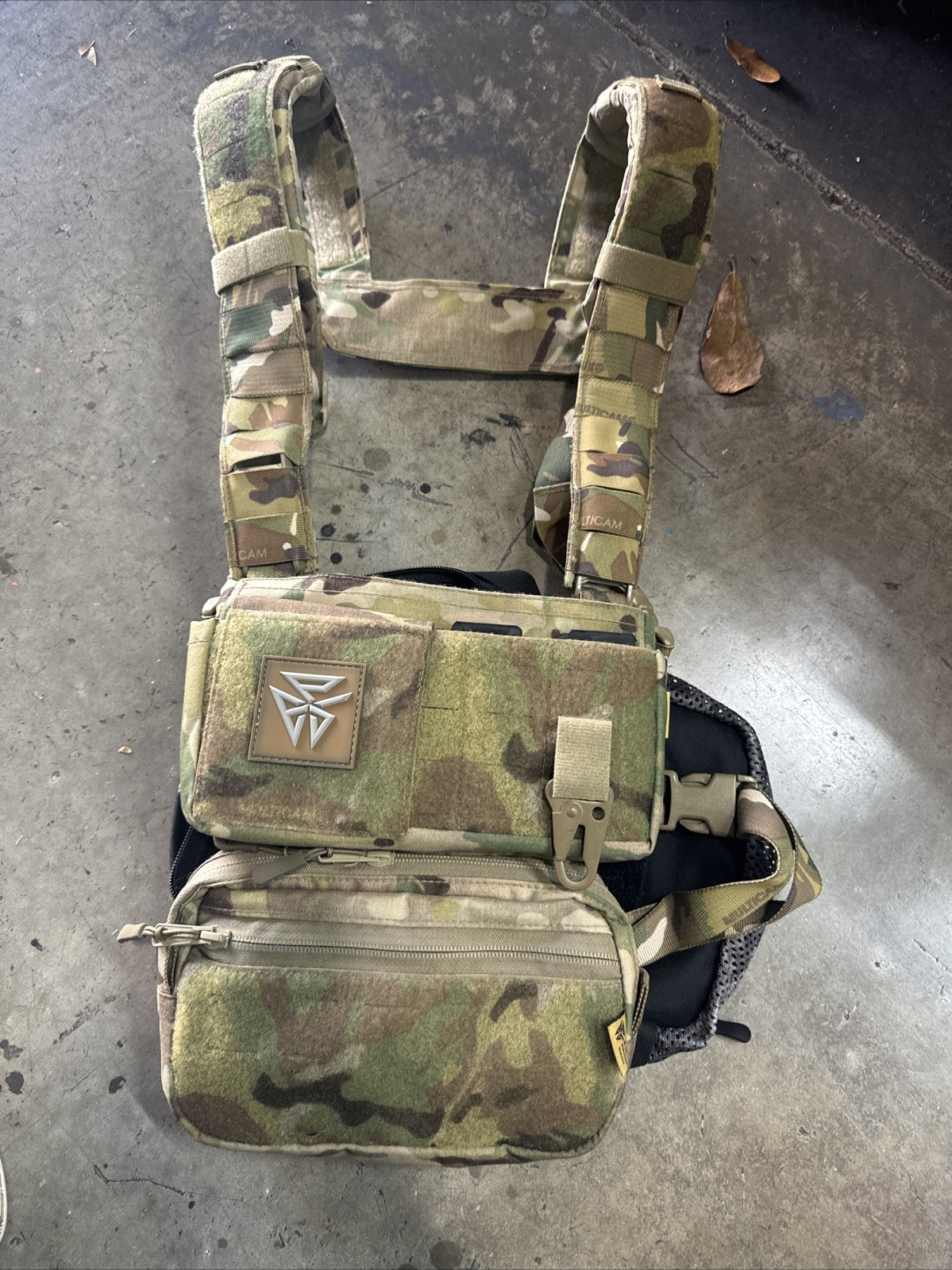 Burn Proof Gear BPG Modular Chest Rig Multicam BRAND NEW