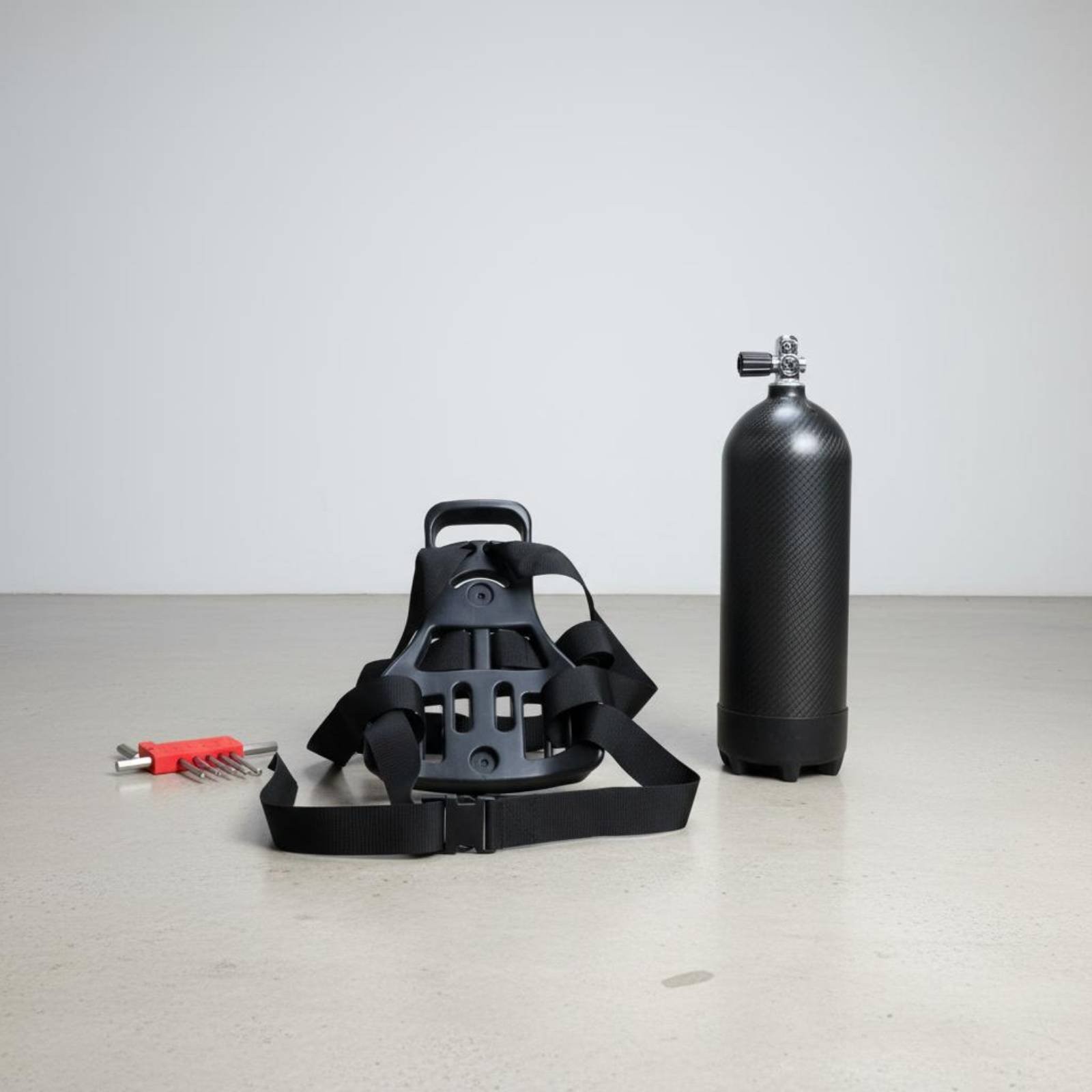 Dive Cylinder Backplate Lightweight Diving Backplate No Buoyancy Bladder
