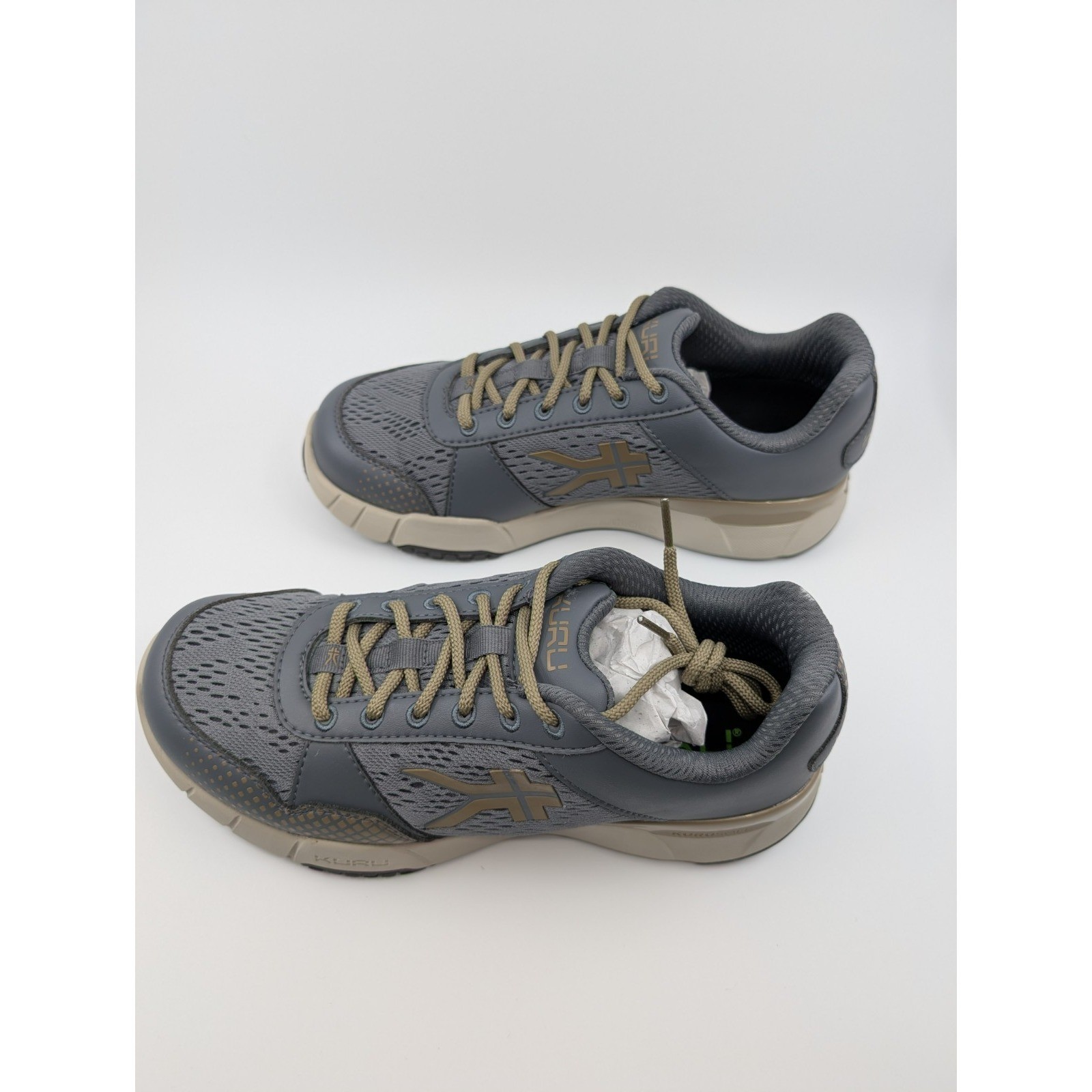 KURU Kinetic 2.0 Women's Shoes - Slategray-Sand - Size 9.5 Wide NEW in Box