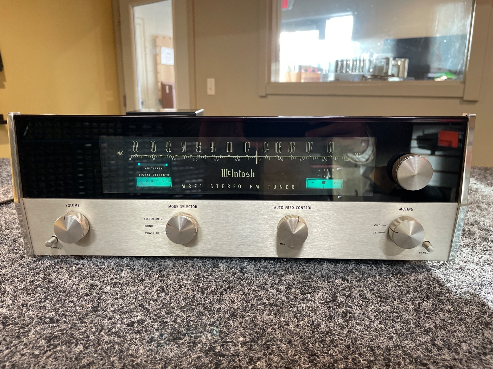 McIntosh MR71 Tube Tuner, Pro Restored, Nice Condition