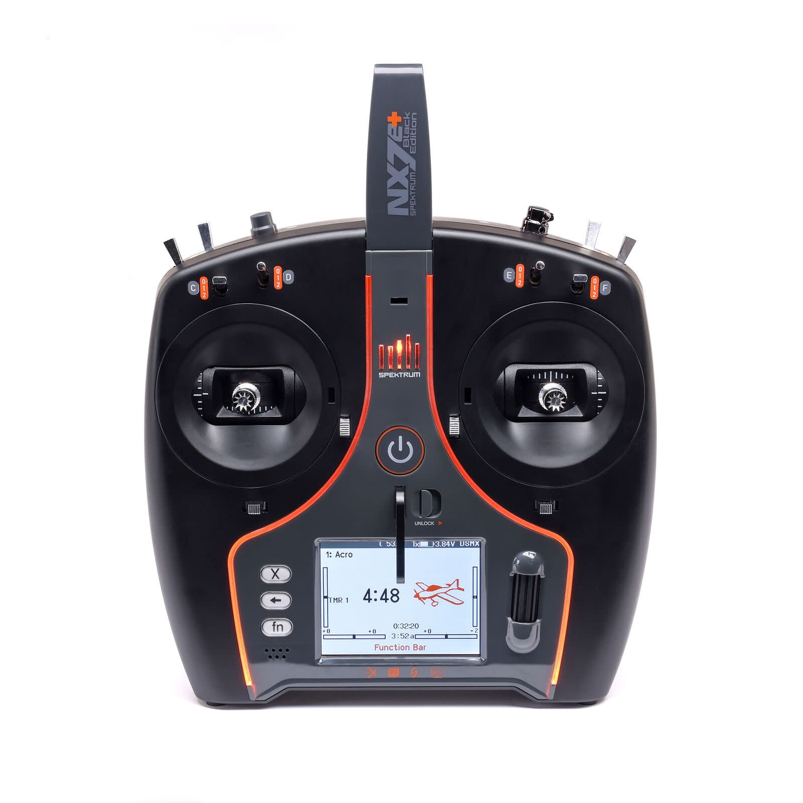 SPMR7120 NX7E+ BLACK EDITION 14 CHANNEL TRANSMITTER ONLY