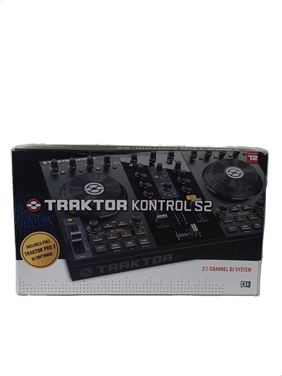 NATIVE INSTRUMENTS DJ Equipment TRAKTOR KONTROL S2 Check Power Only Box Used