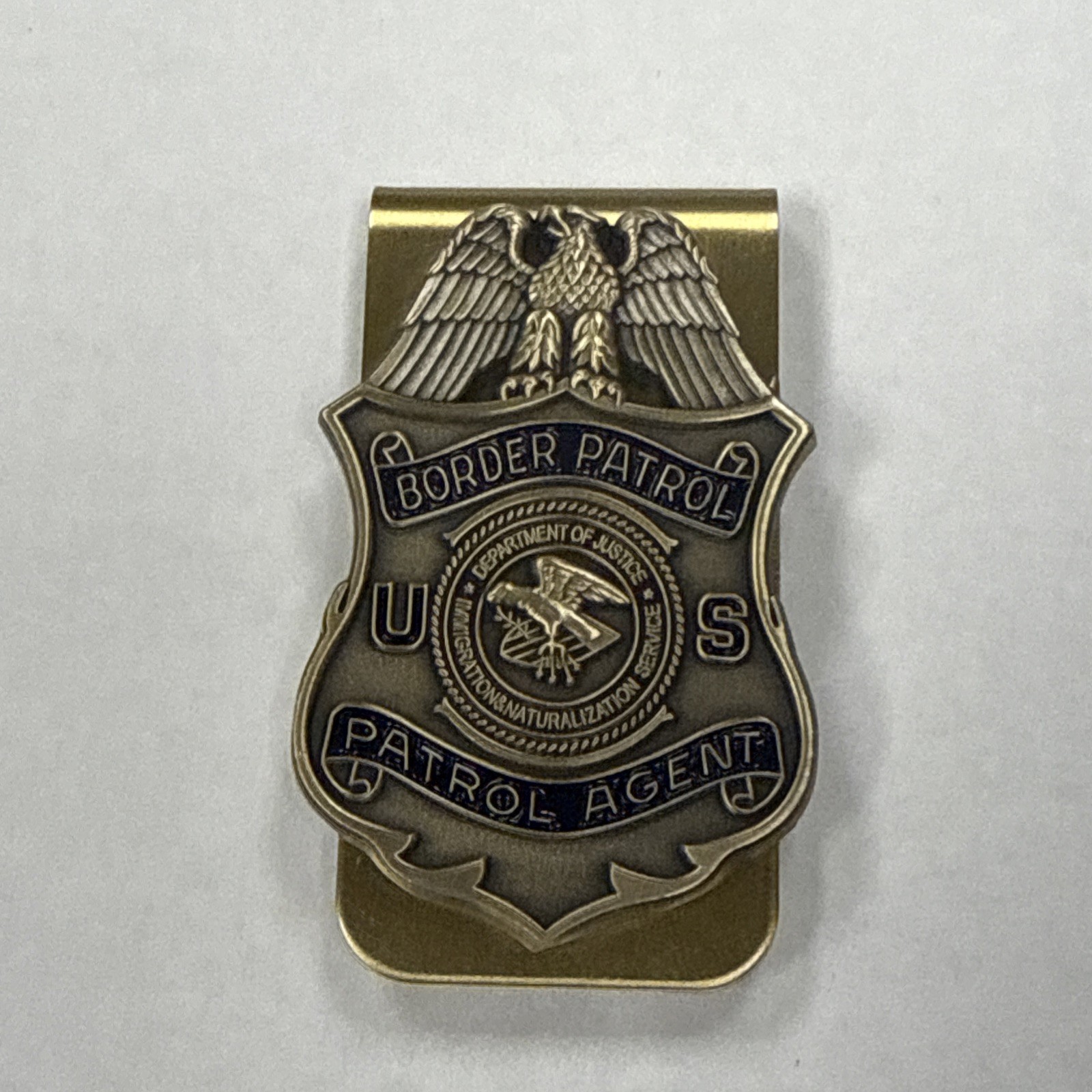 UsBP Border Patrol Badge Money Clip
