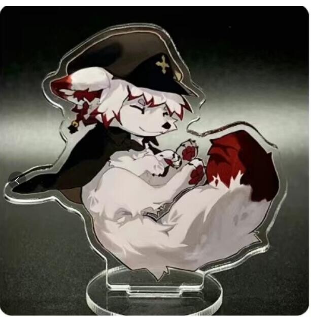 Anime Bungo Stray Dogs Fukuchi Ouchi 10cm Acrylic Stand Figure