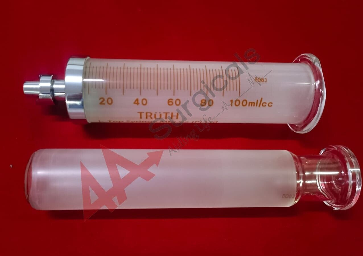 4A Glass Toomey Syringe 100ML