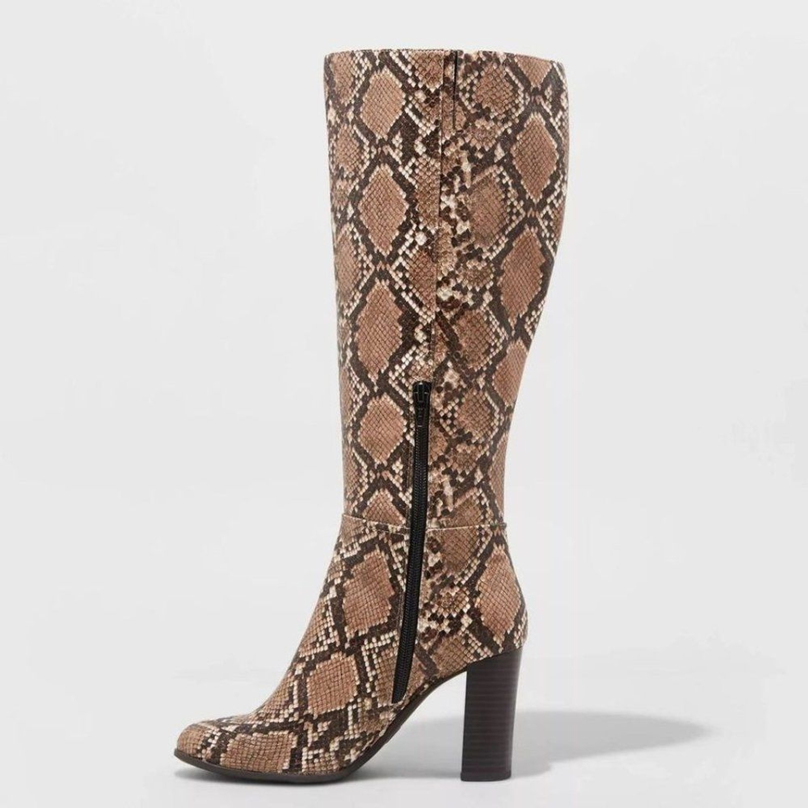Women's Brandee Knee High Heeled Fashion Boots - A New Day