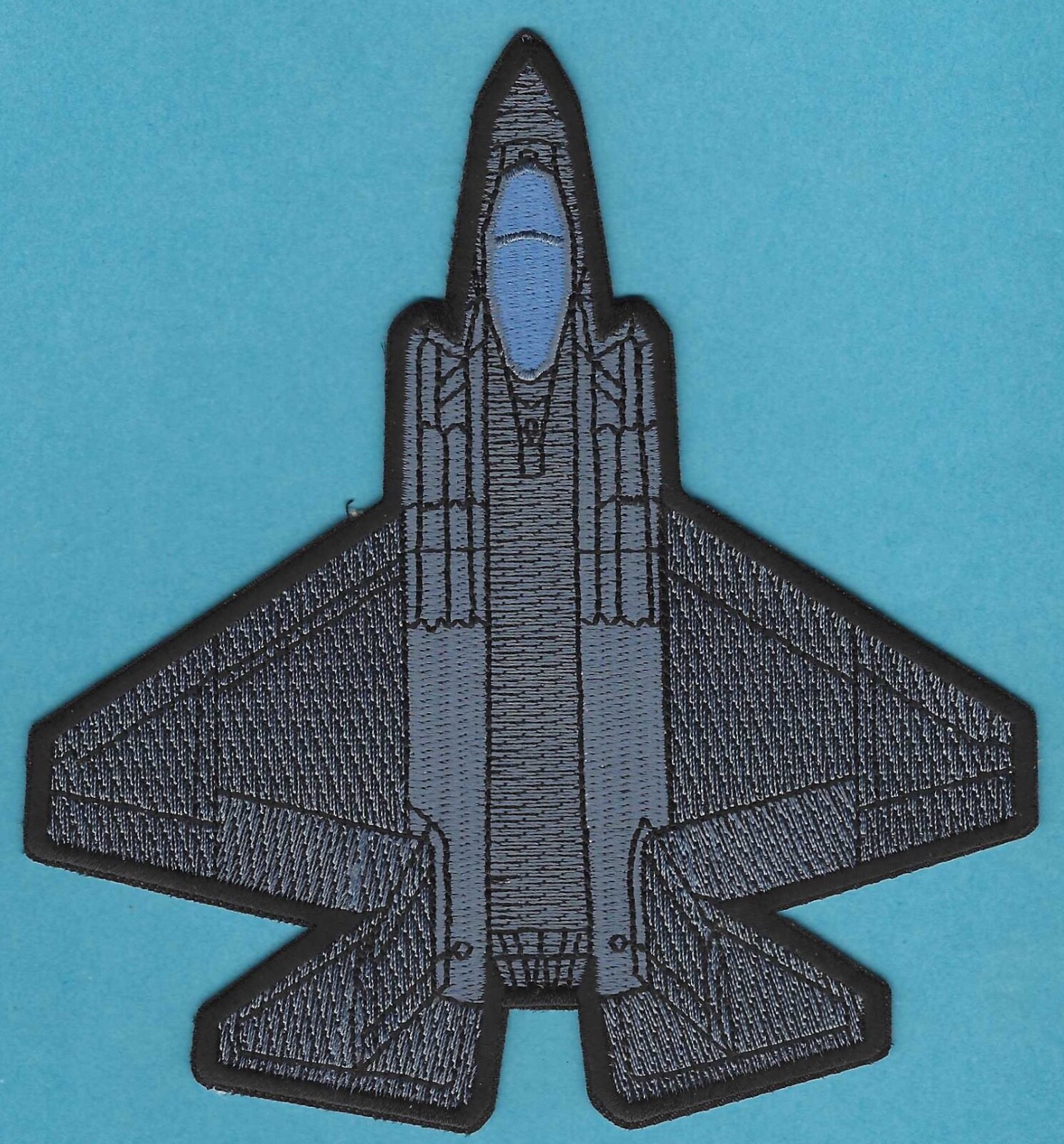 UNITED STATES AIR FORCE F-22 MILITARY FIGHTER AIRCRAFT PATCH