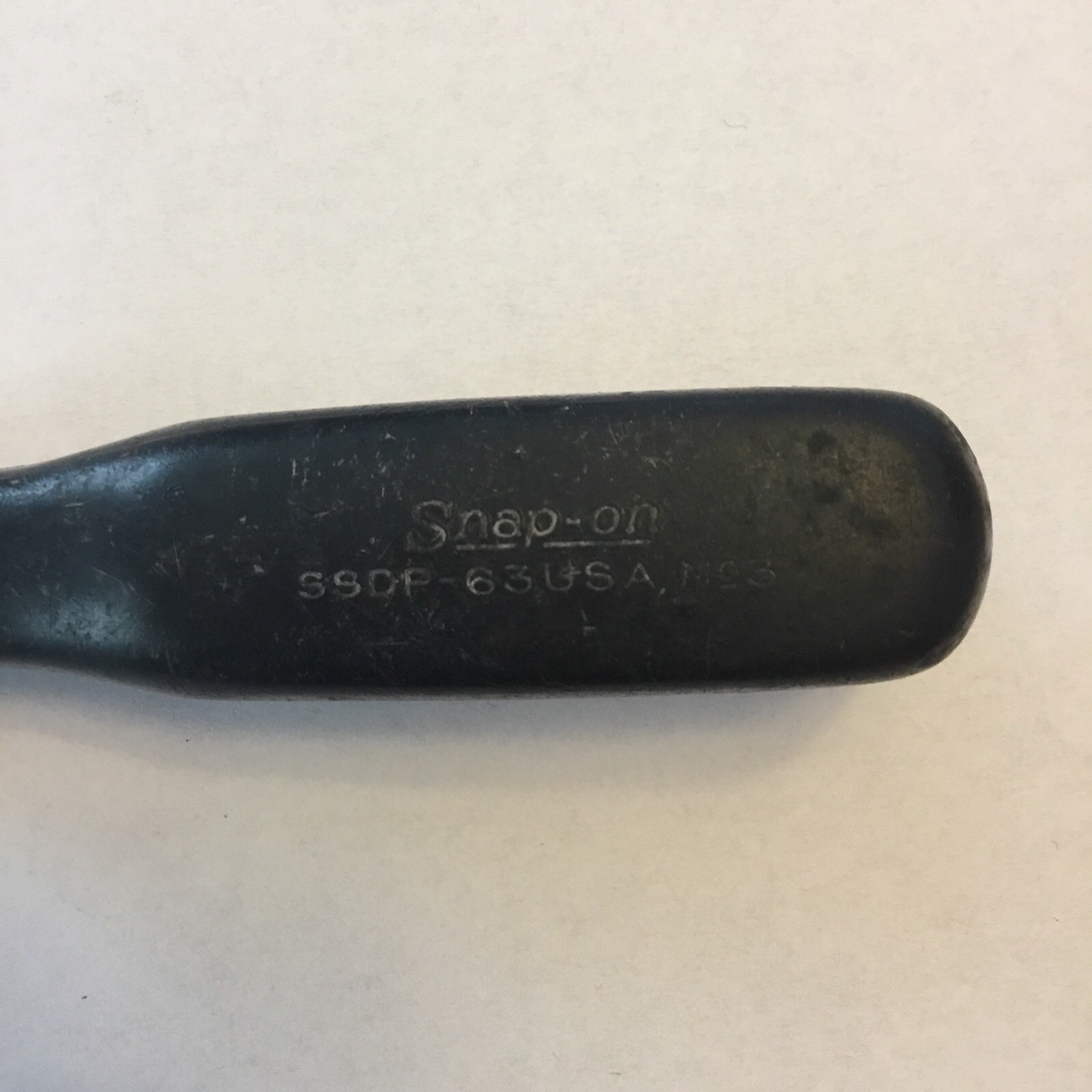 Snap On Tools USA Ssdp63 #3 Philips Screwdriver Black Hard Handle Used
