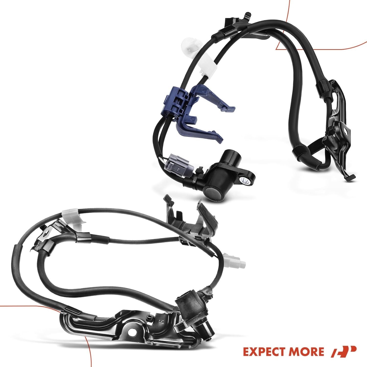 A-Premium 2PC Set Front ABS Wheel Speed Sensor Compatible w/Toyota&Lexus Models-