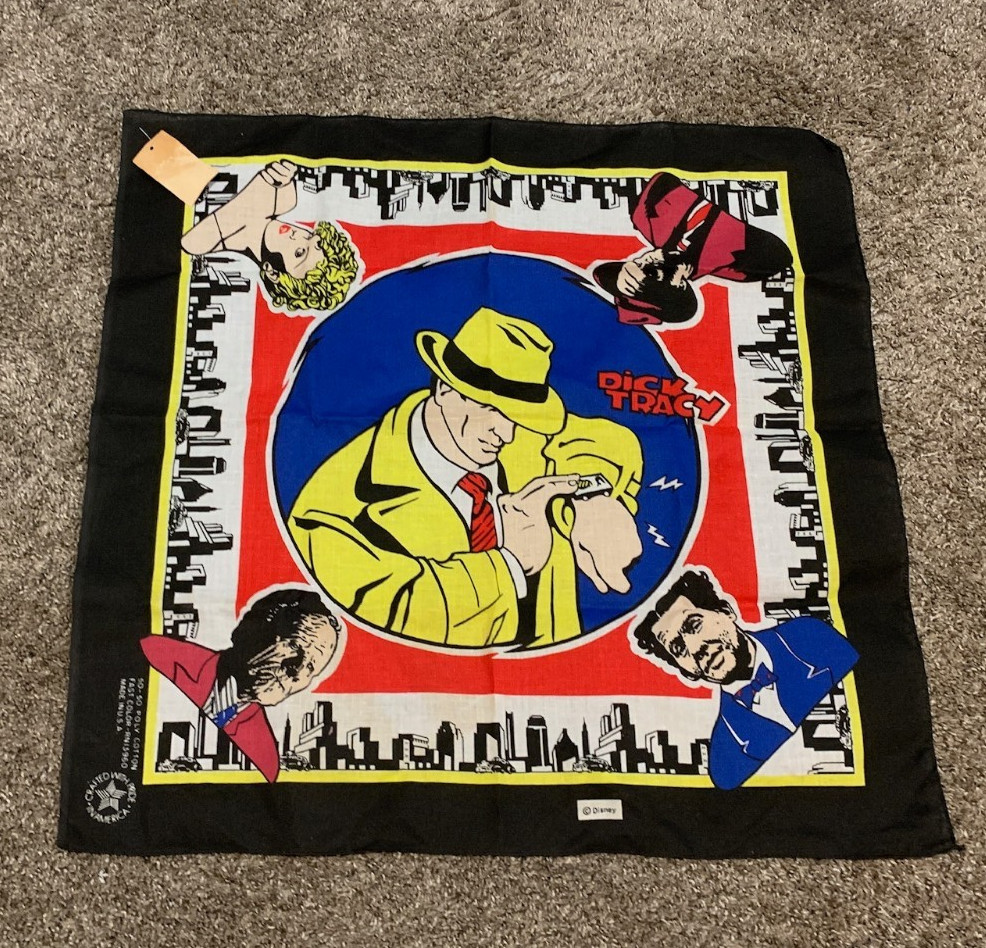 Dick Tracy Handkerchief Disney